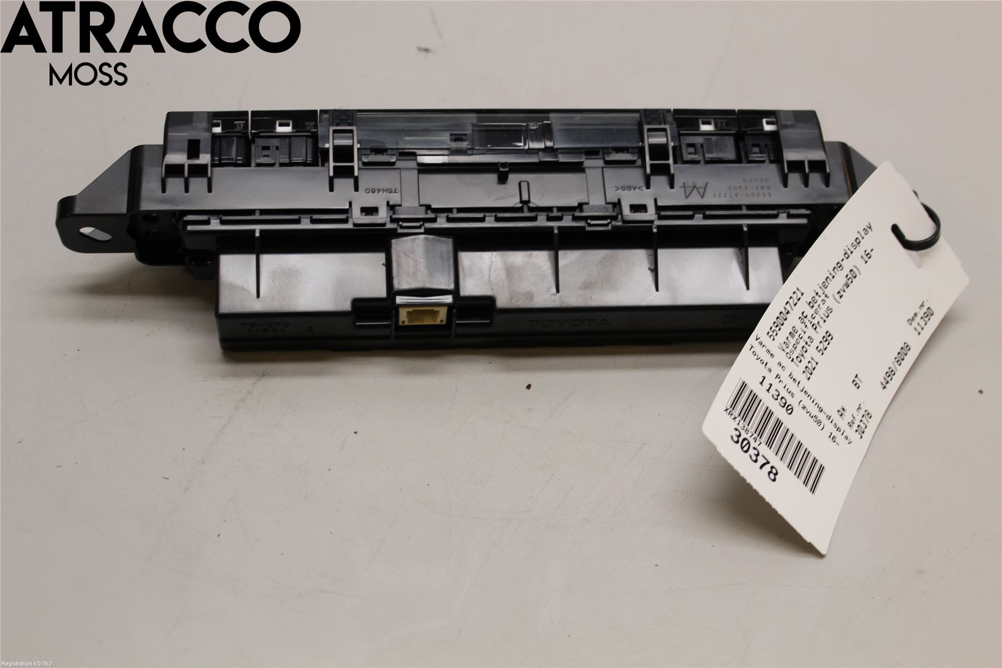 Toyota PRIUS (ZVW50) 16-21 Varme Ac Betjening-Display