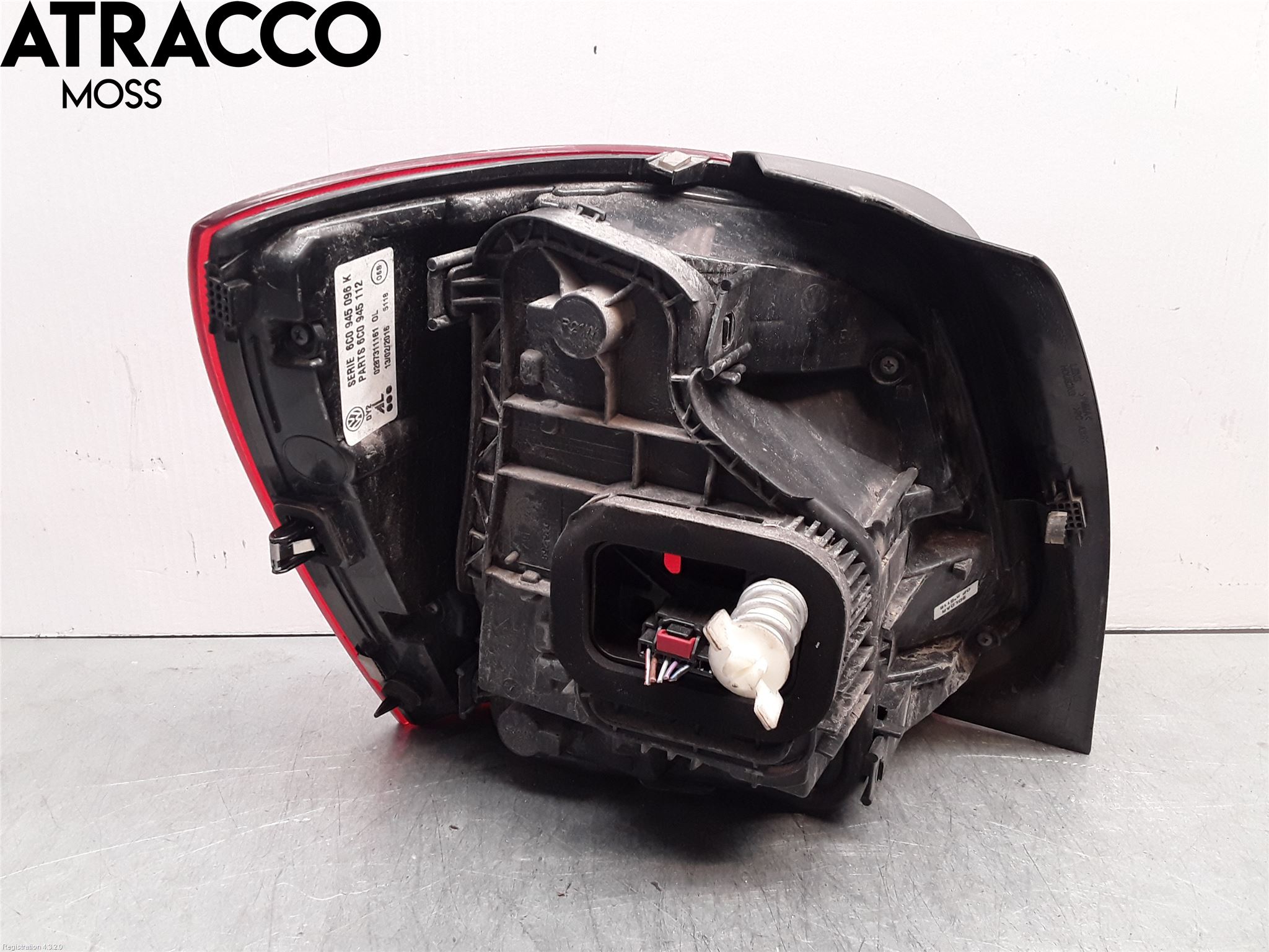 Volkswagen VW POLO 10-17 Baklykt Høyre