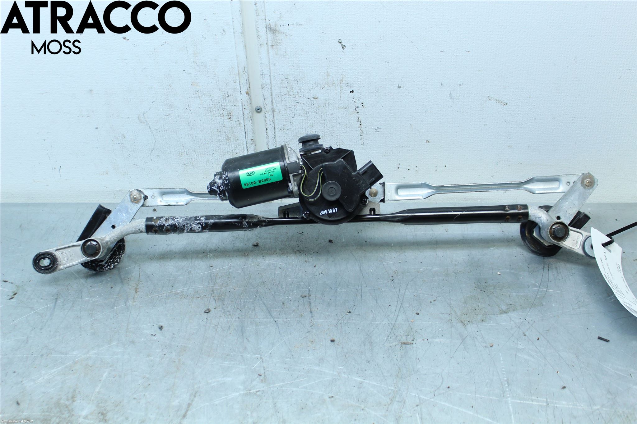 Kia SOUL 09- Viskermotor Frontrute