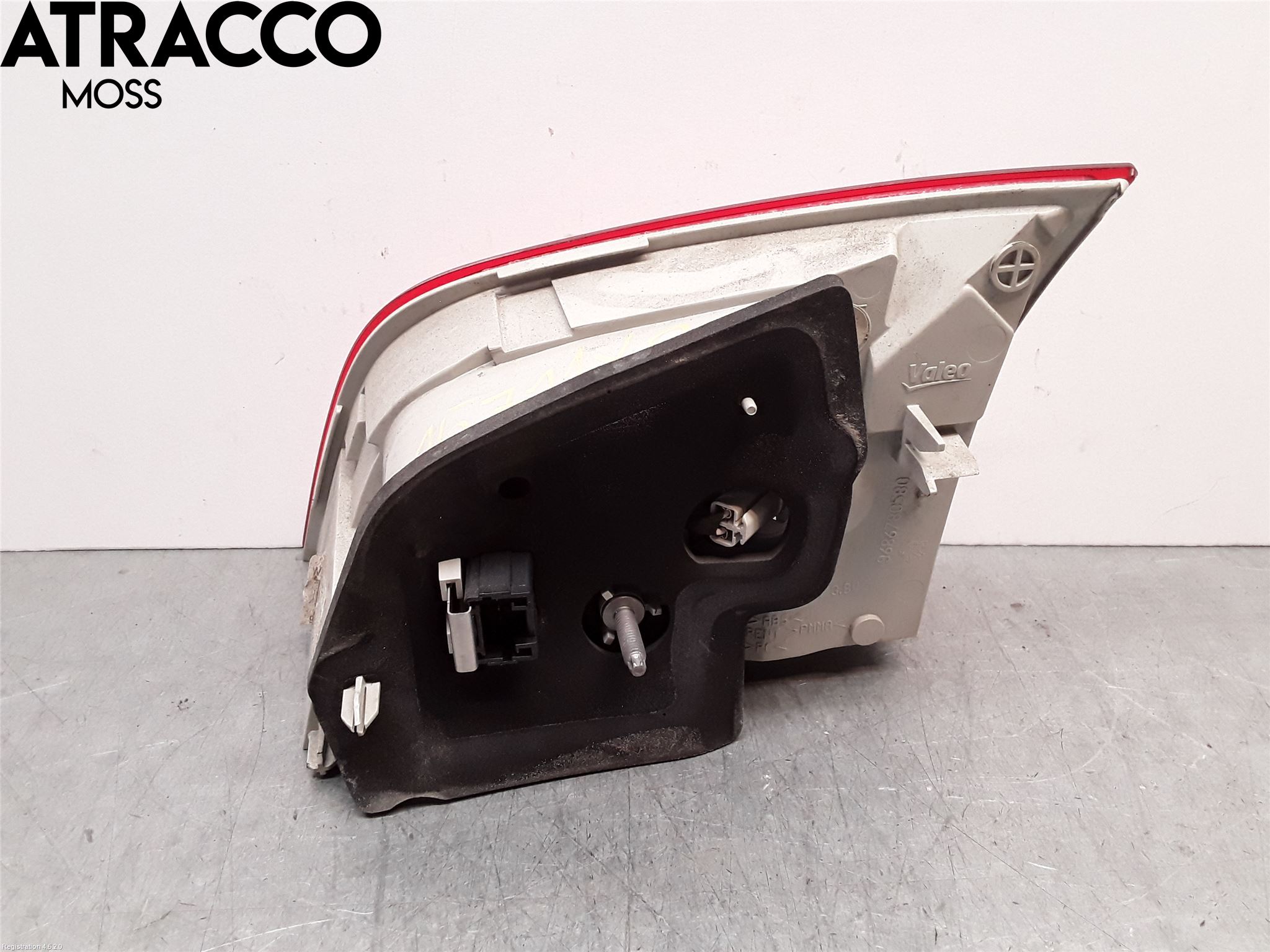 Peugeot 508 11-18 Baklykt Venstre  På Luke(Indre