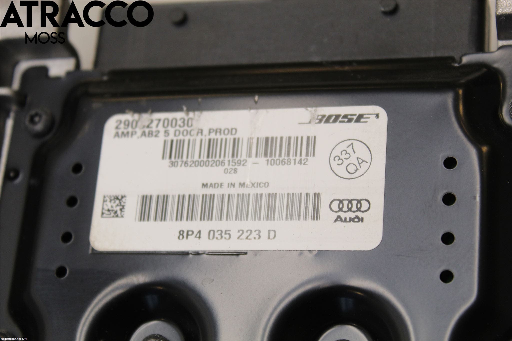 Audi A3/S3 05-13 Stereo Forsterker