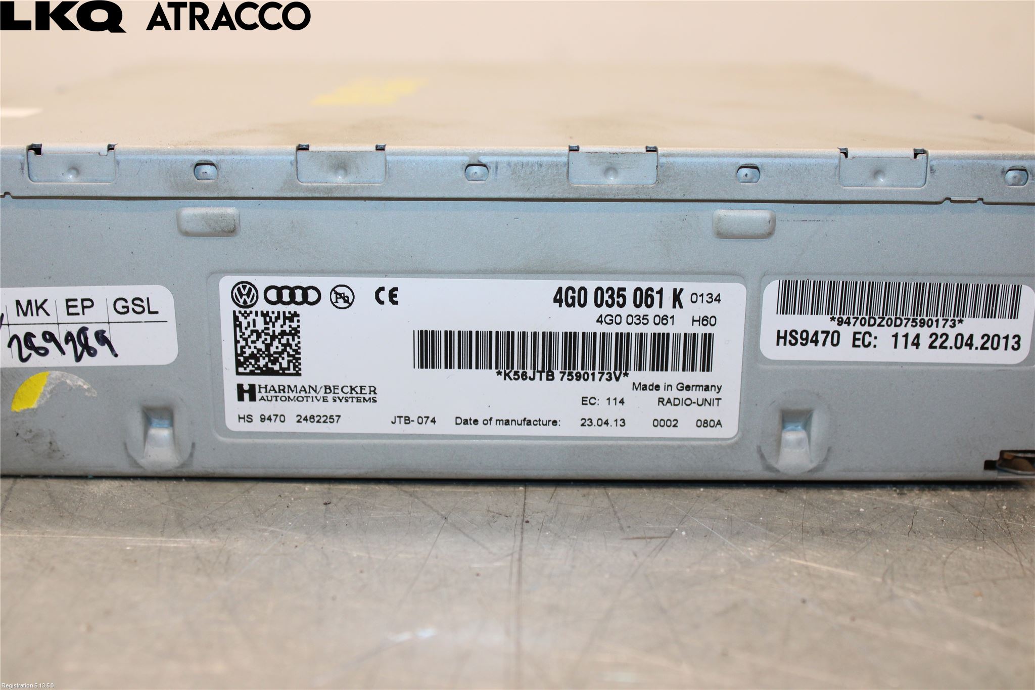Volkswagen VW PASSAT 15-19 Stereo Radio