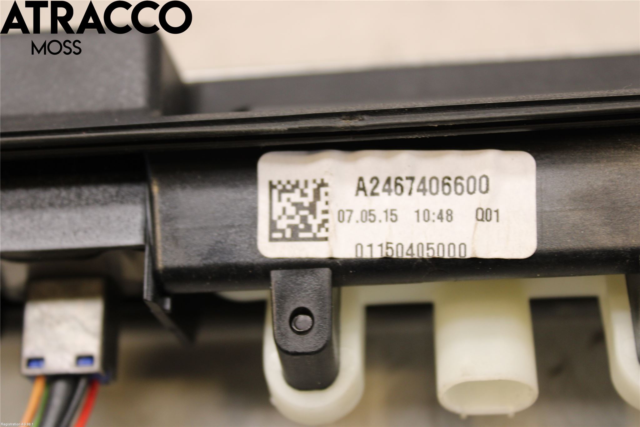 Mercedes-Benz MB B-KLASS (W246/W242) 12-19 Bakluke Handtak Ytre