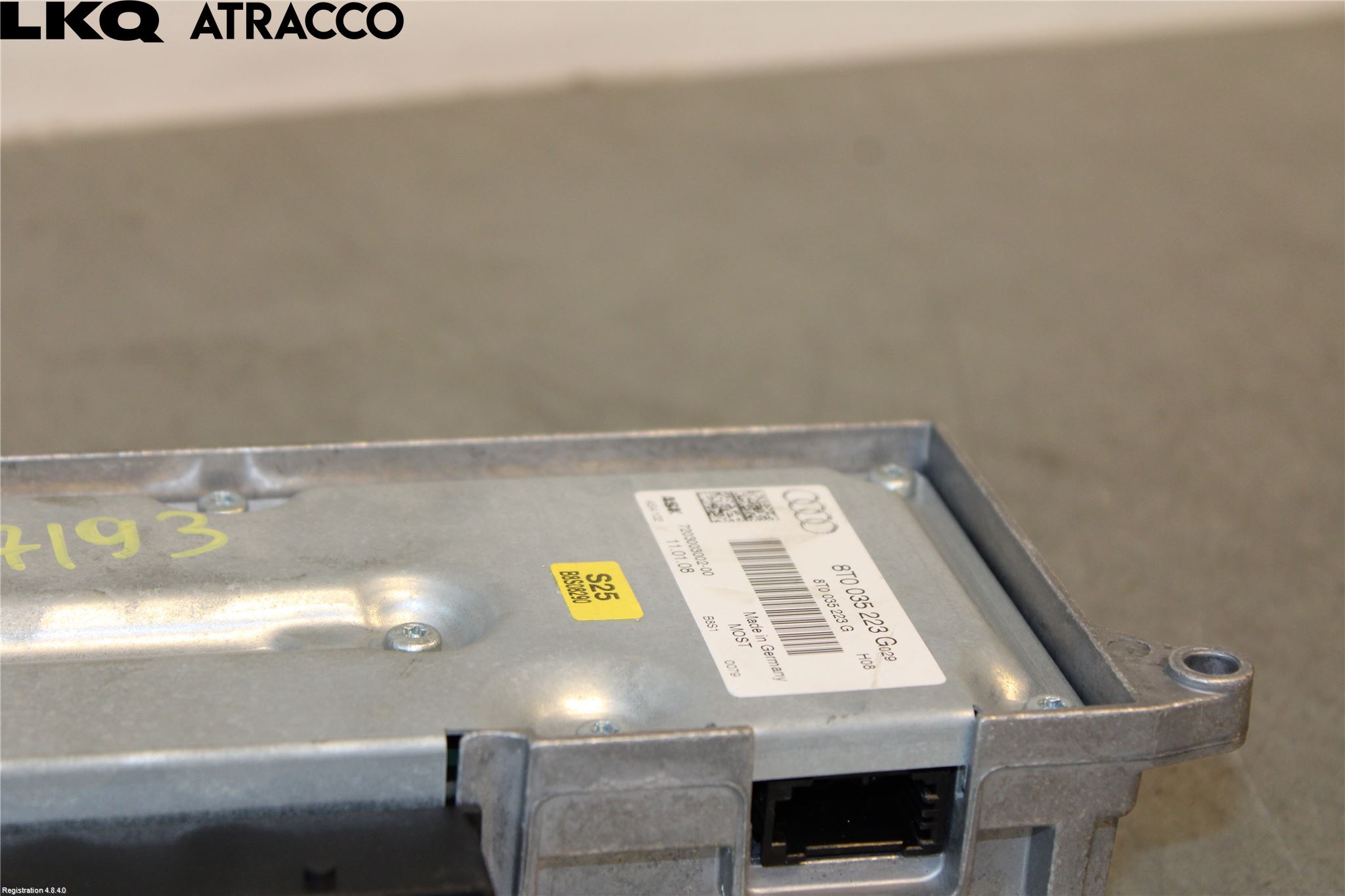 Audi A4/S4 08-11 Stereo Forsterker