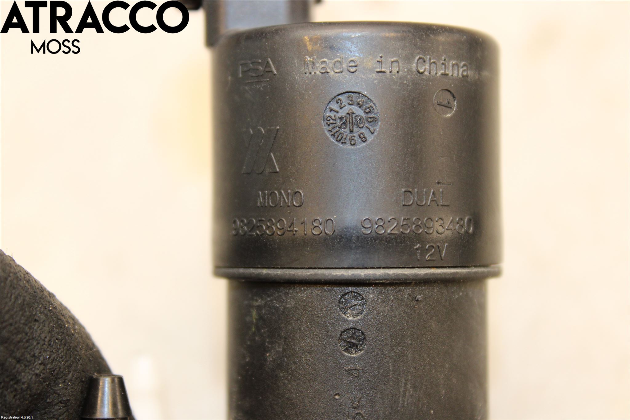 Peugeot 2008/E-2008 20- Spylerpumpe Frontrute