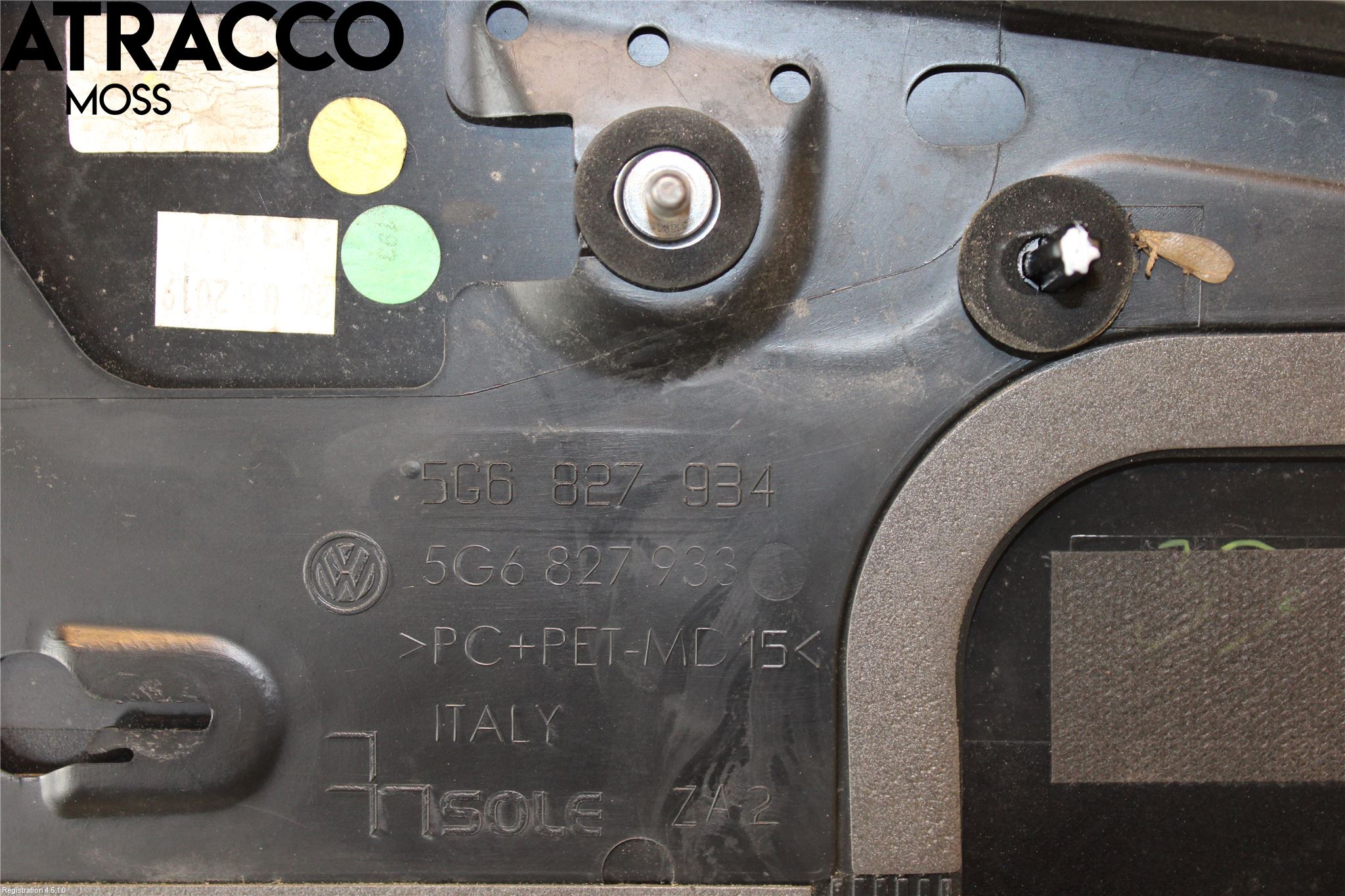 Volkswagen VW GOLF / E-GOLF VII 13-20 Spoiler Bak