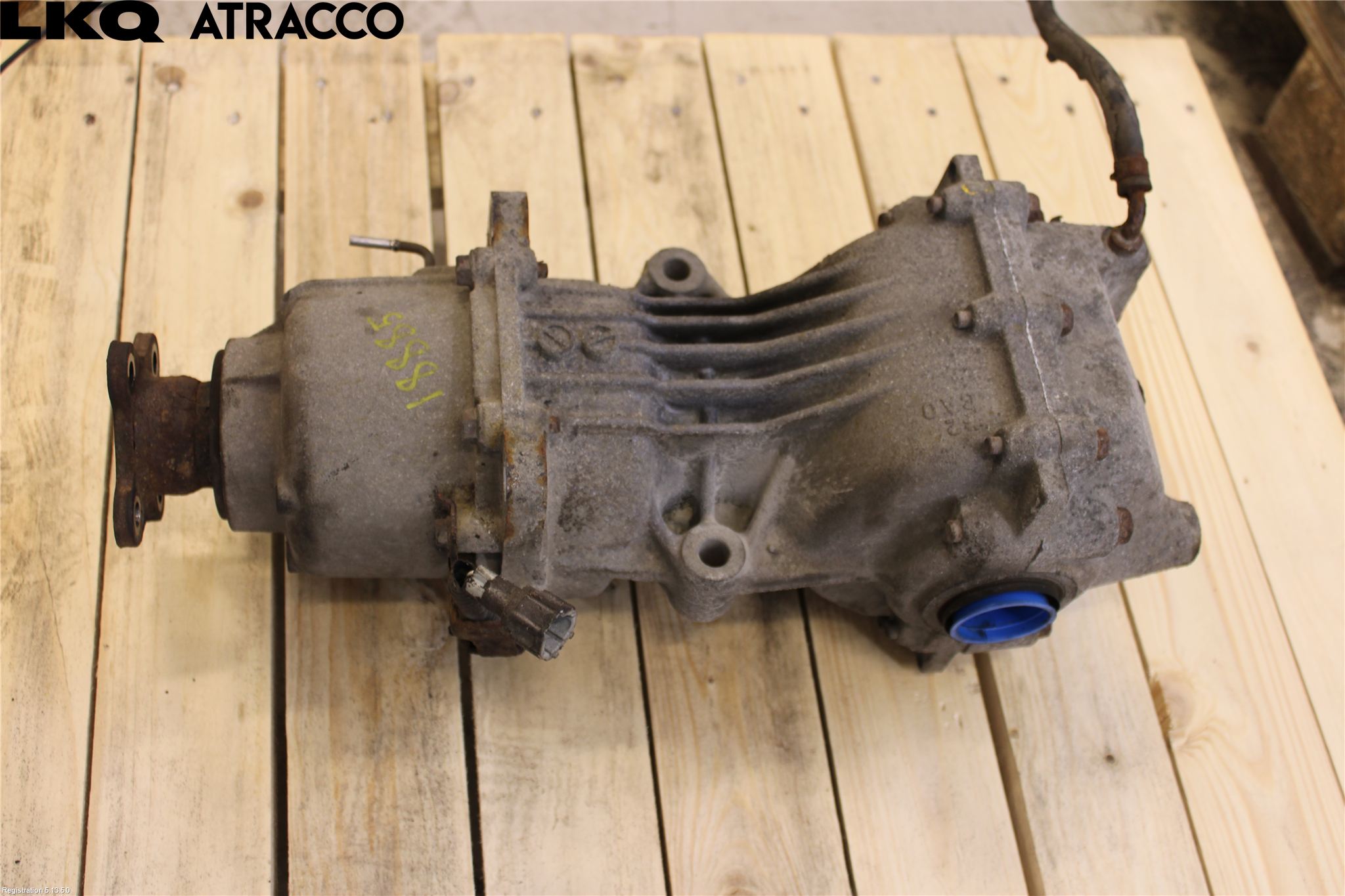 Nissan QASHQAI   07-10 Bakaksel Kardang Bak -Diff