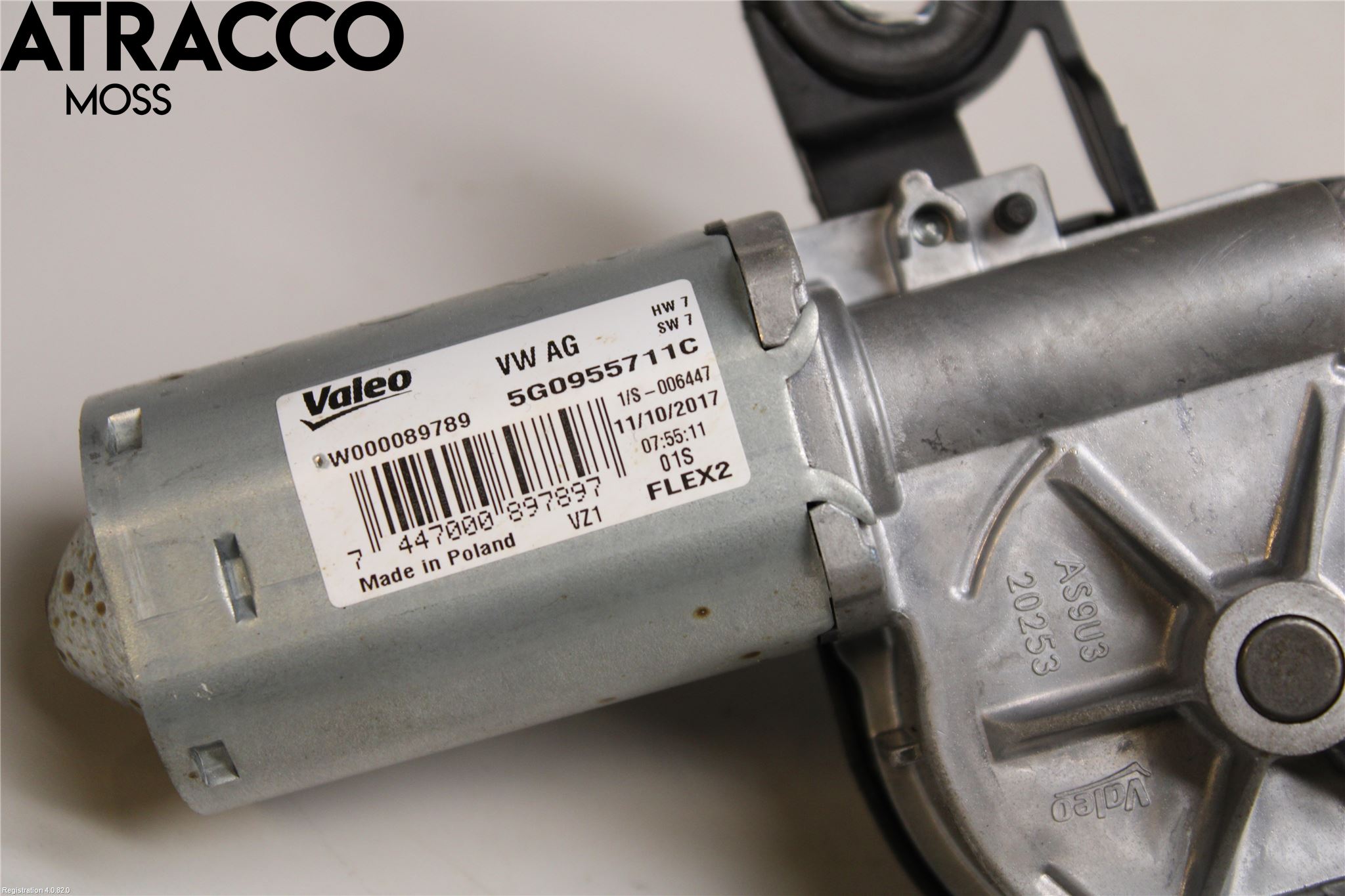 Volkswagen VW GOLF / E-GOLF VII 13-20 Viskermotor Bakluke