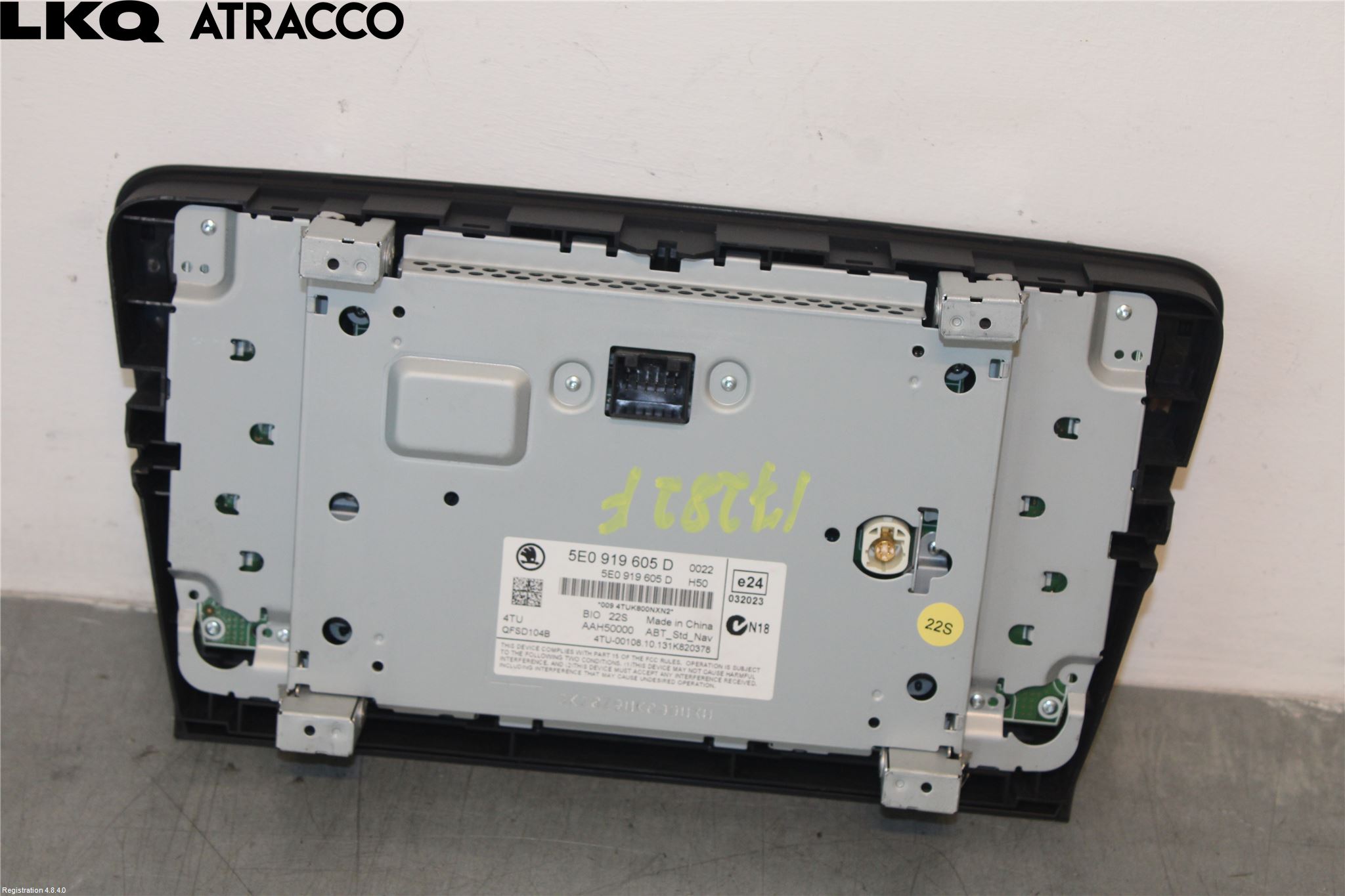 Skoda OCTAVIA (5E) 13-20 Multifunktionsdisplay