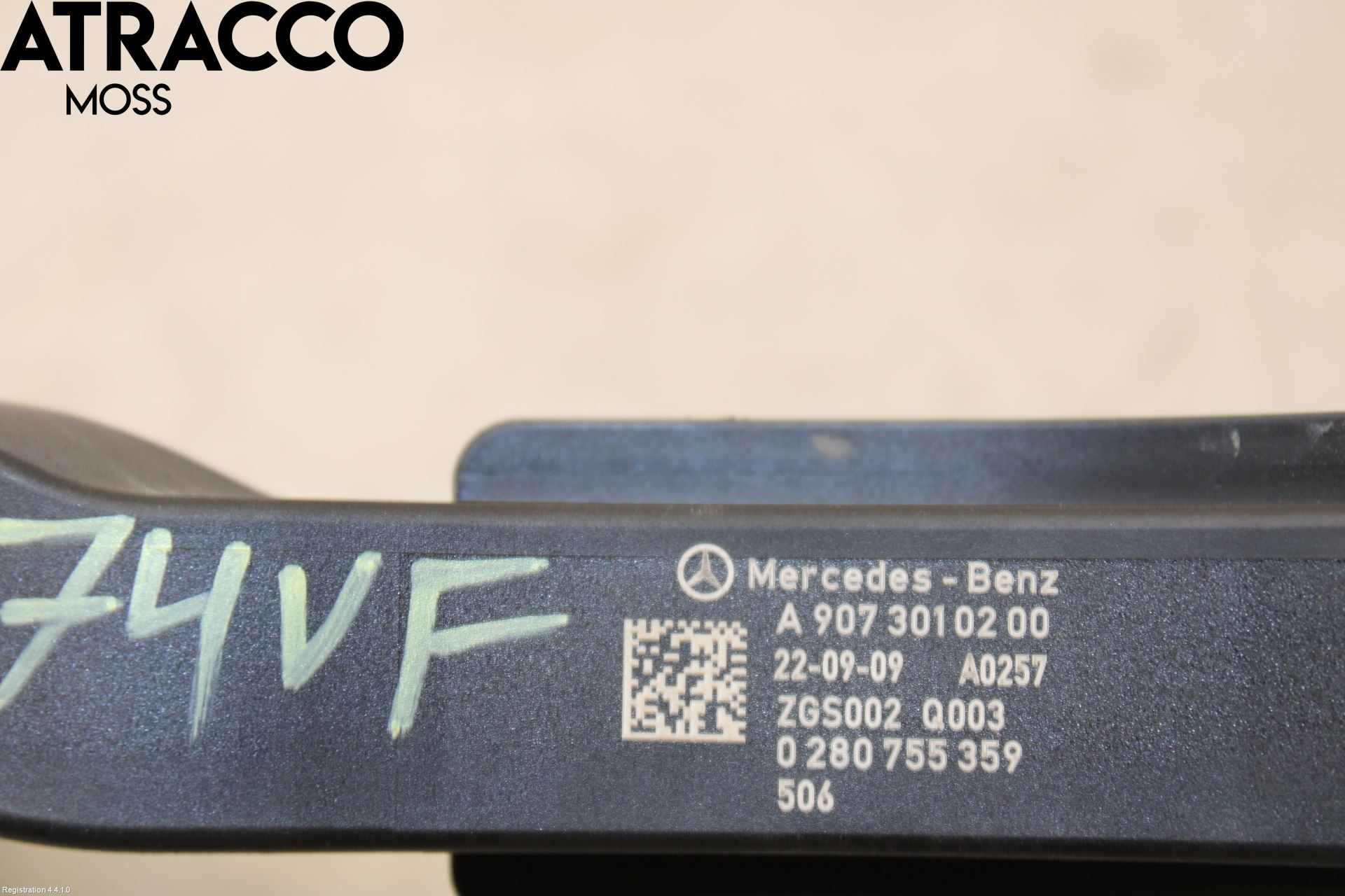 Mercedes-Benz MB EQV (447) 21- Gasspedal