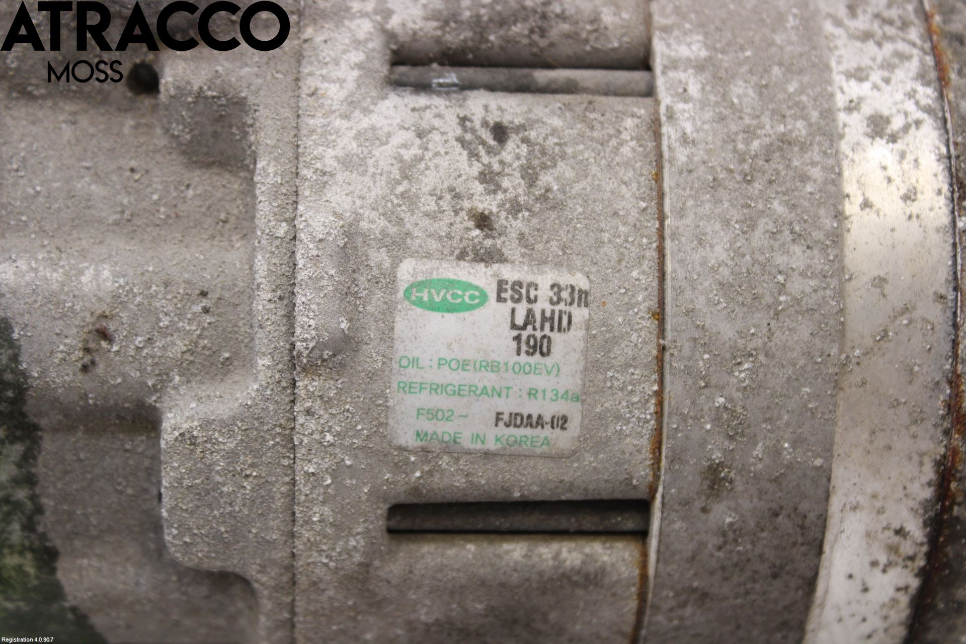 Kia SOUL 09- Varme Ac Kompressor