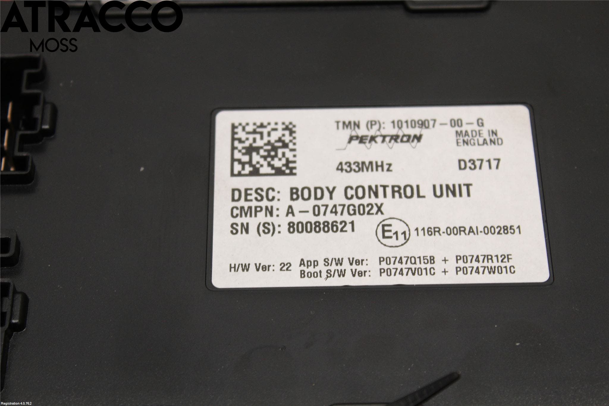 Tesla MODEL S 13- Styreenhet Øvrig