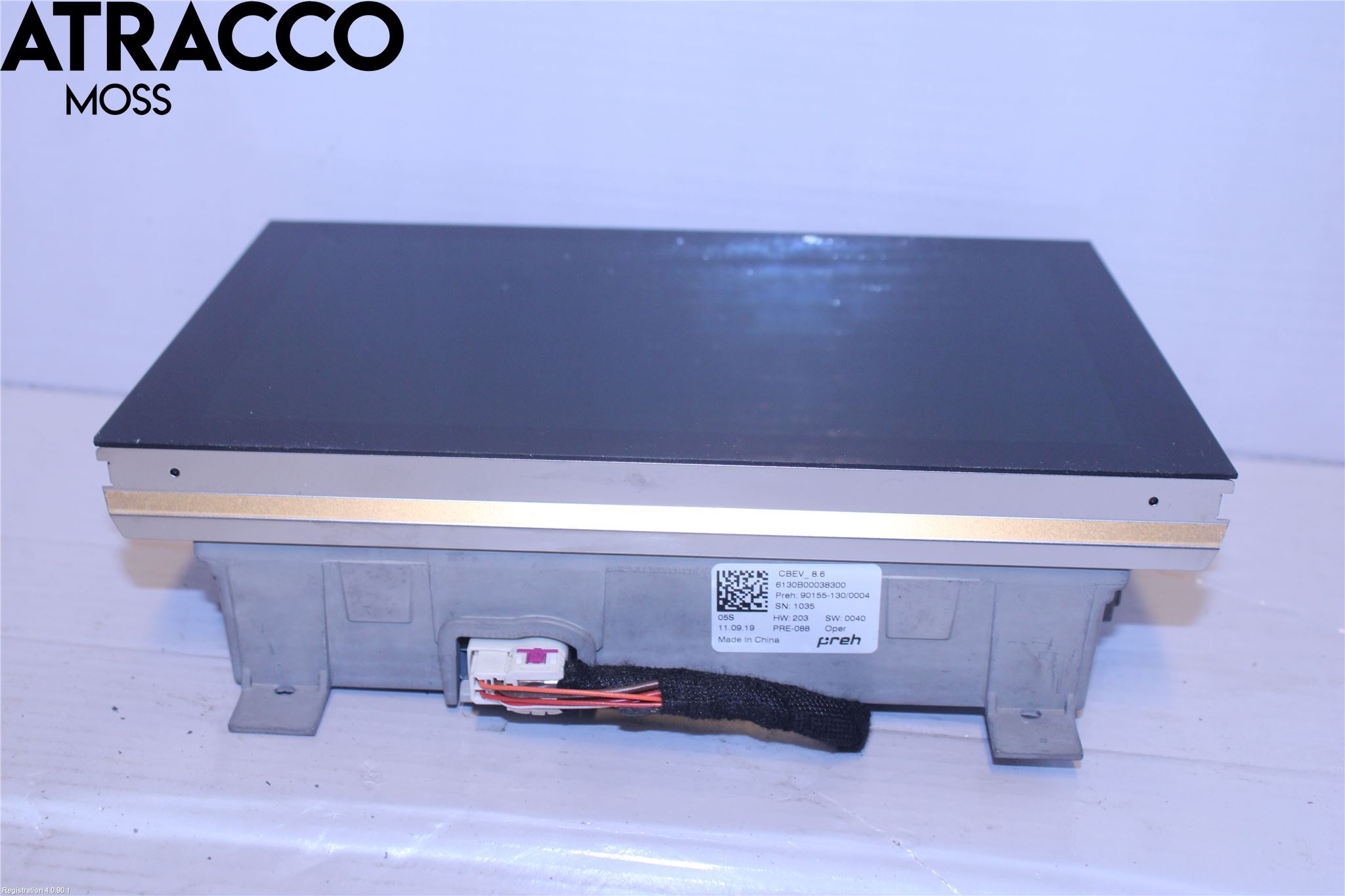 Audi E-TRON, S GE 19- Multifunktionsdisplay