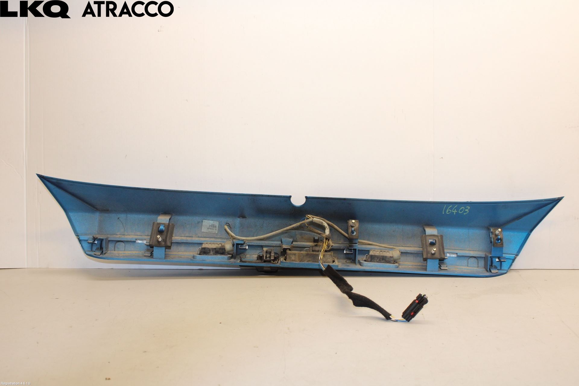 Ford FIESTA 13-17 Refleksplate - Skiltplate