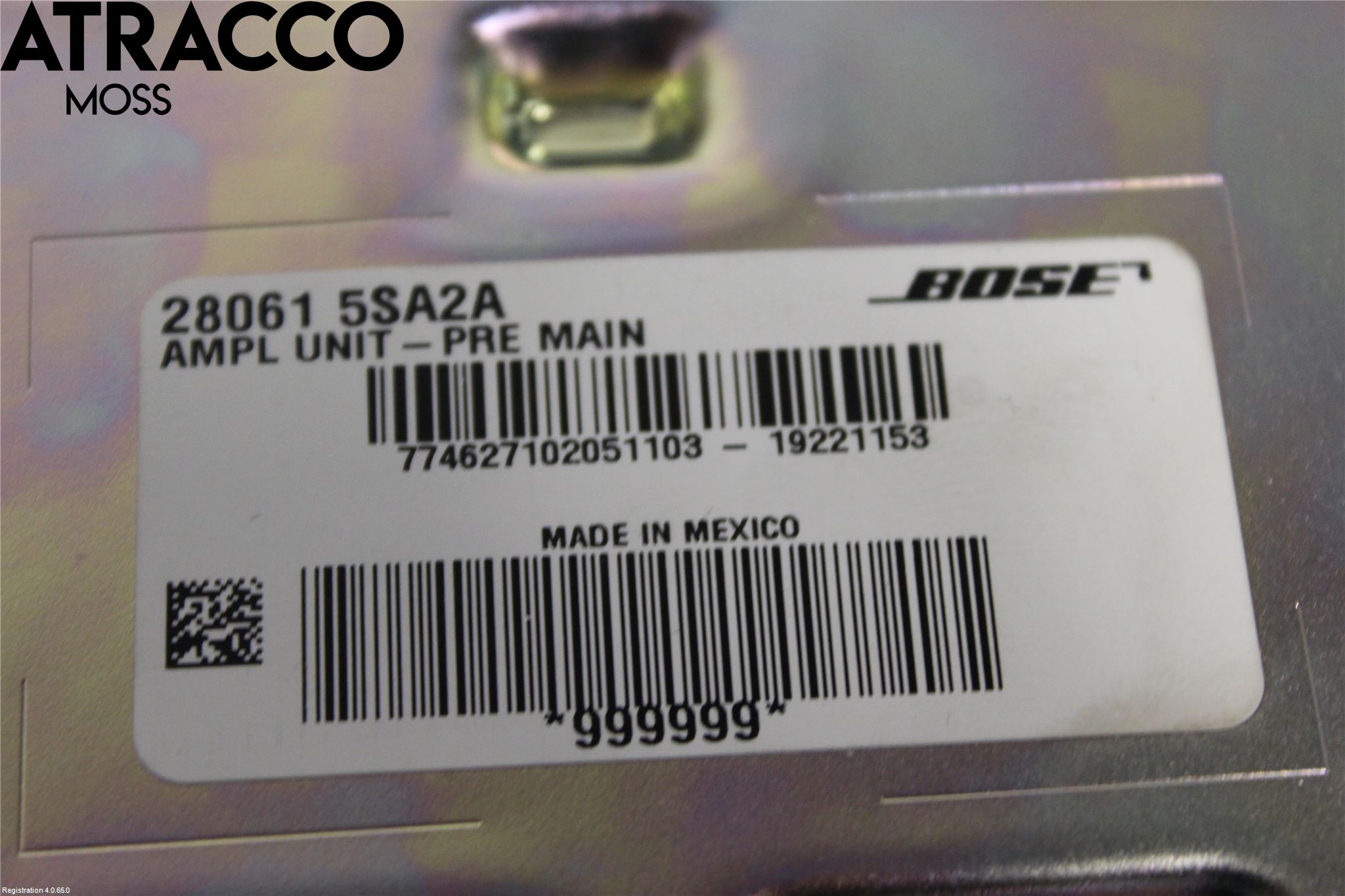 Nissan LEAF 18- Stereo Forsterker