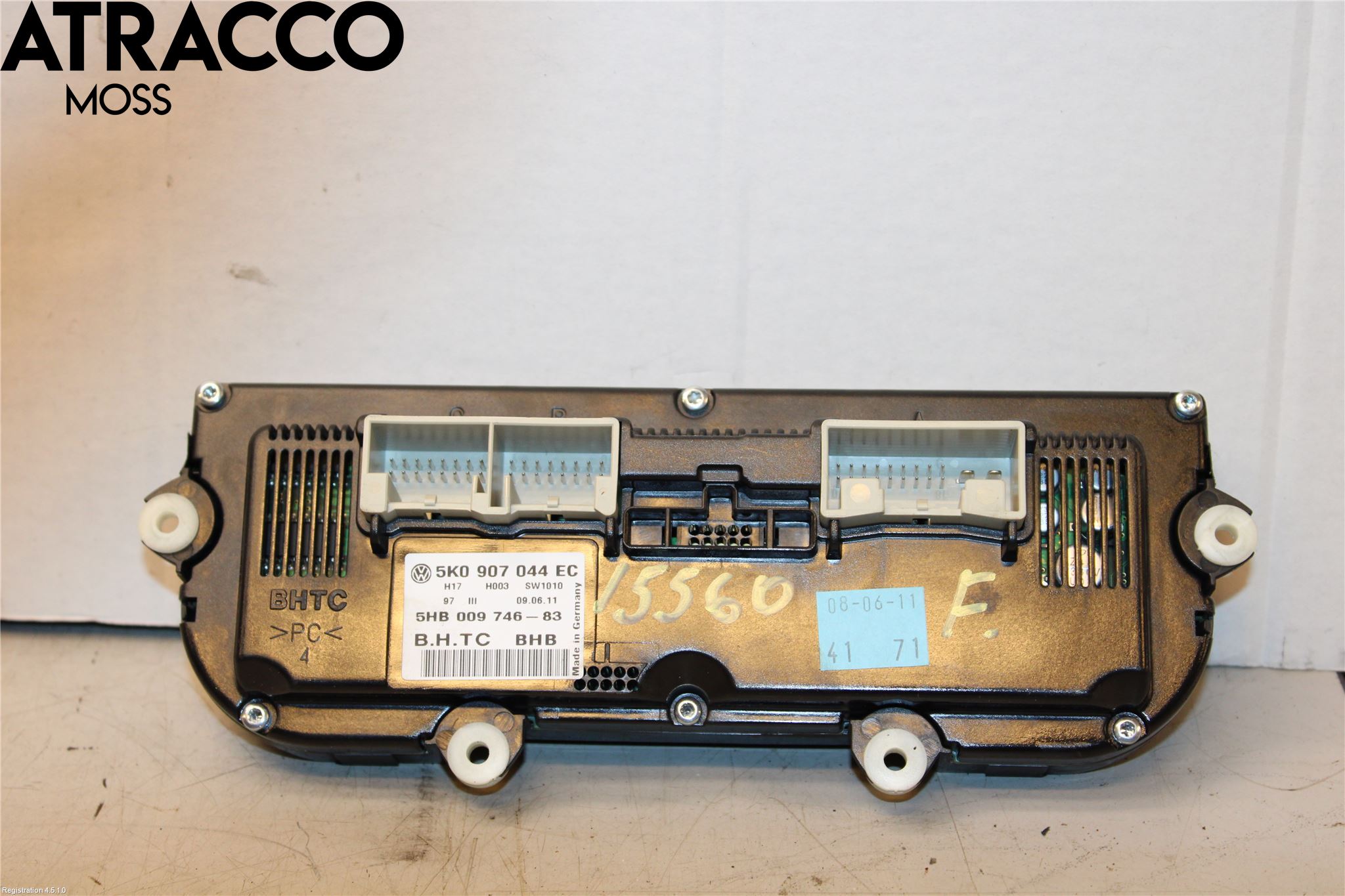 Volkswagen VW PASSAT 11-14 Varme Ac Betjening-Display