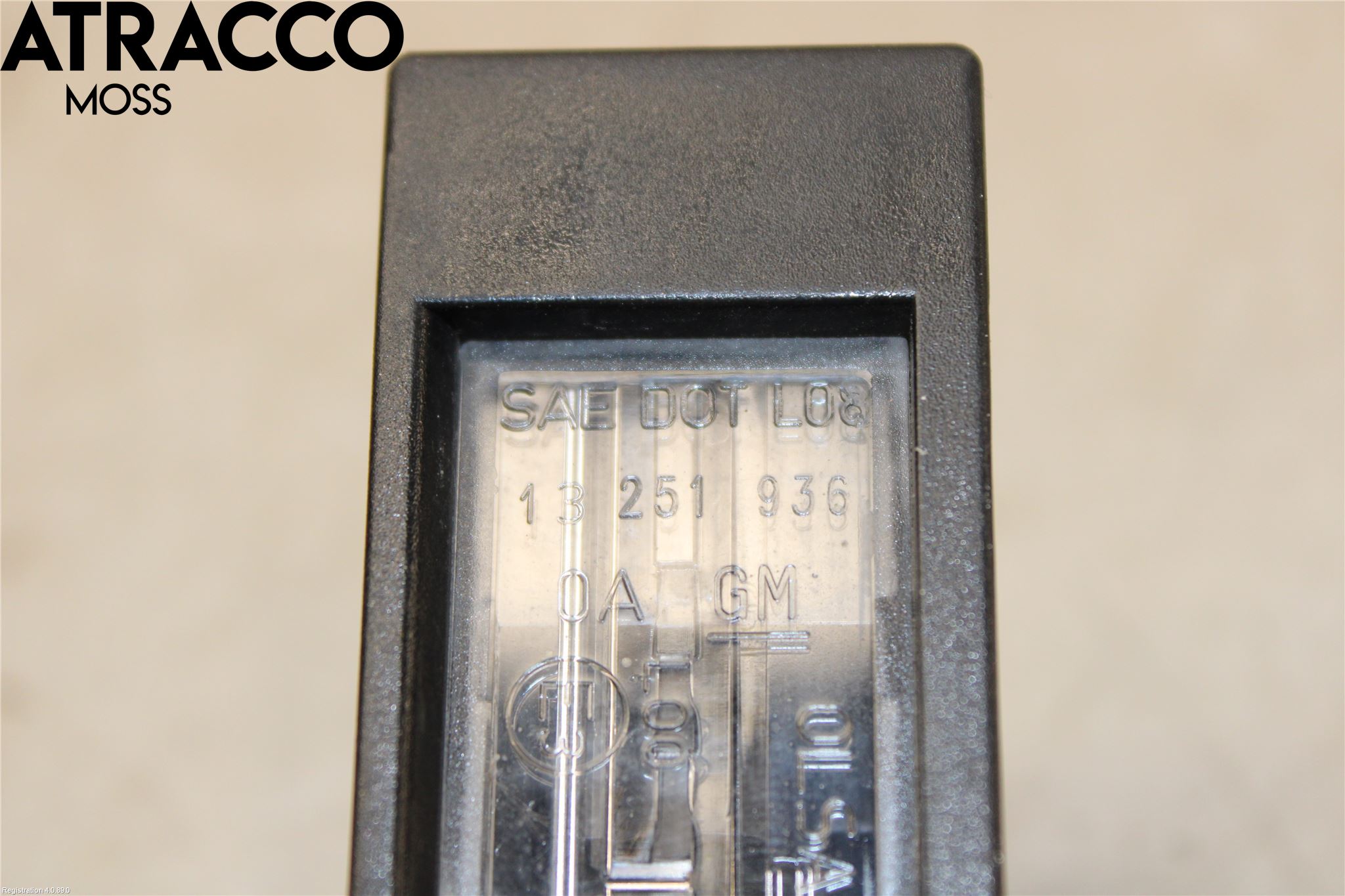 Opel ASTRA J 10-15 Skilt Belysning