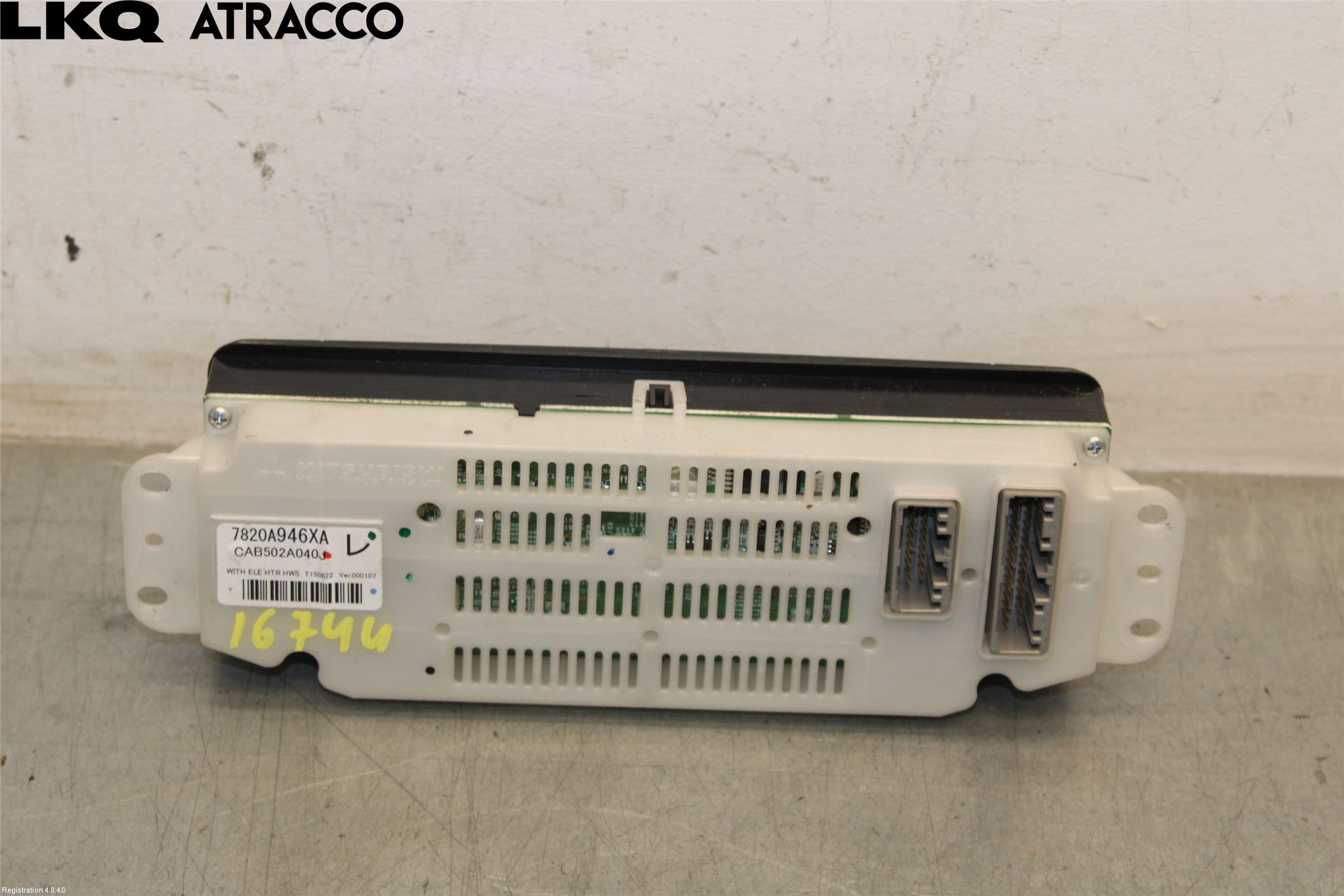 Mitsubishi OUTLANDER 13-21 Varme Ac Betjening-Display