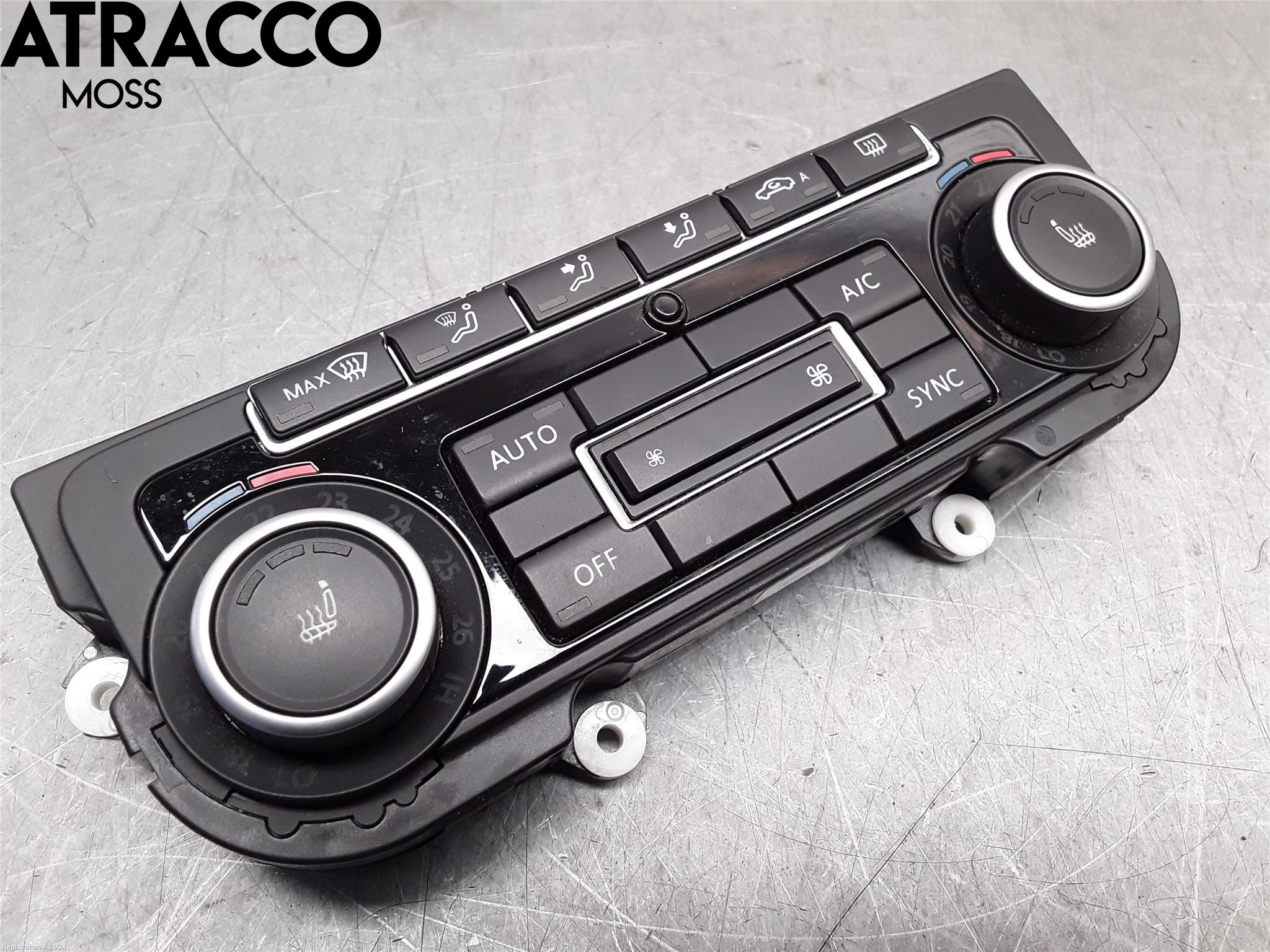 Volkswagen VW GOLF VI 09-13 Varmeapparat Panel(Regulering)