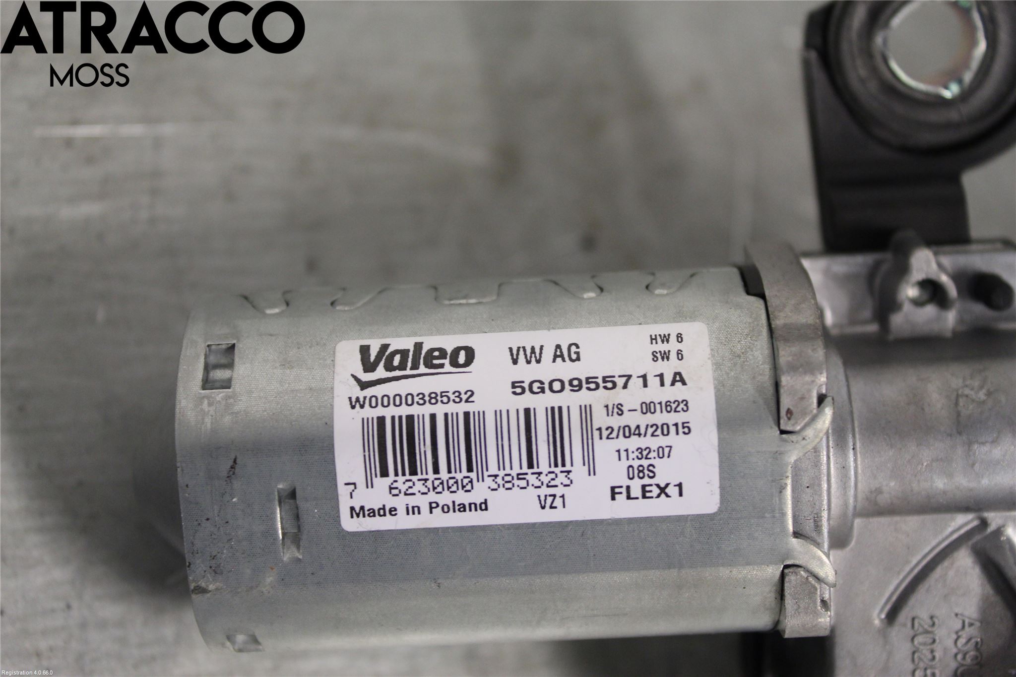 Volkswagen VW GOLF / E-GOLF VII 13-20 Viskermotor Bakluke