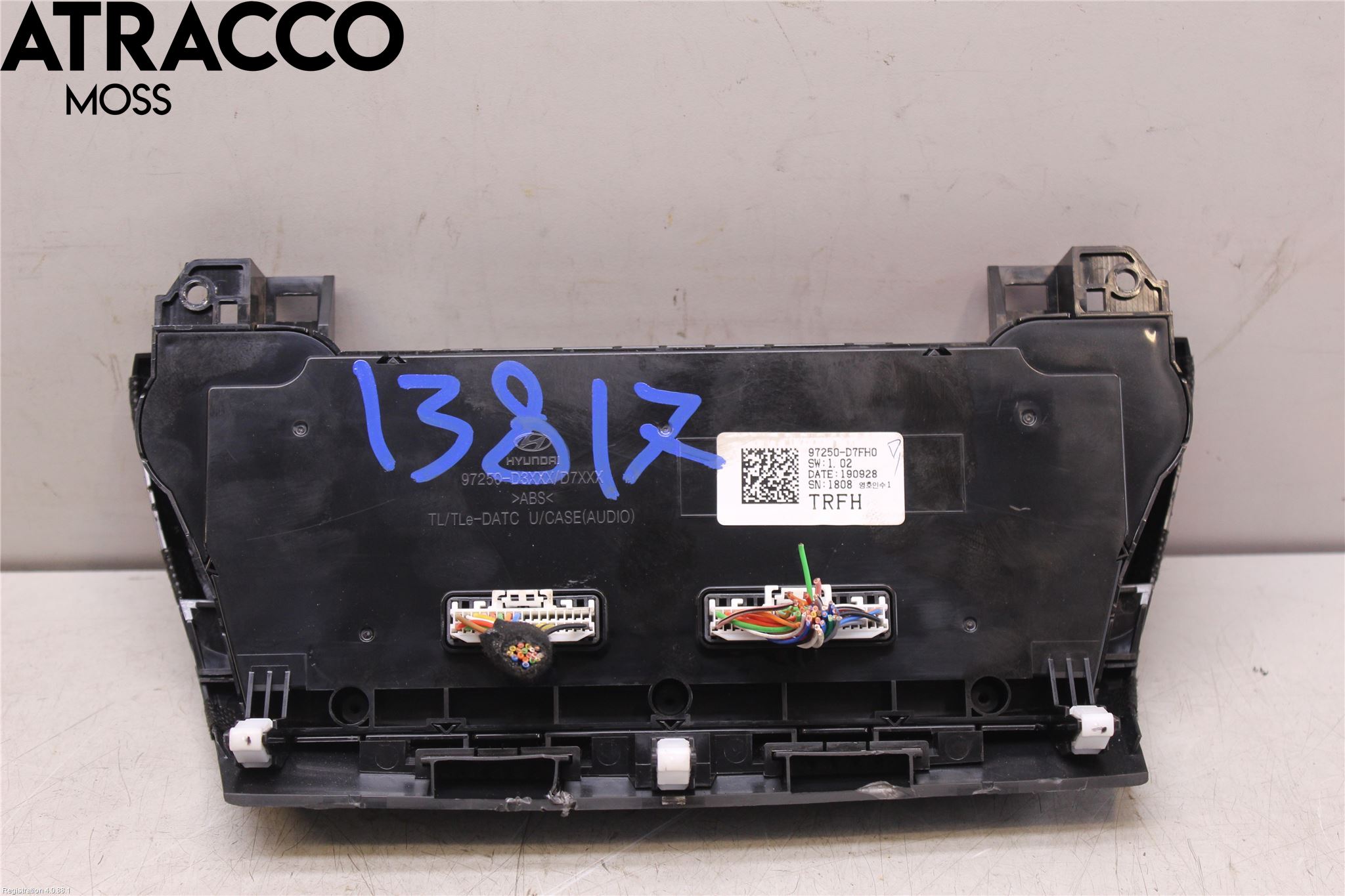 Hyundai TUCSON 05- Varme Ac Betjening-Display