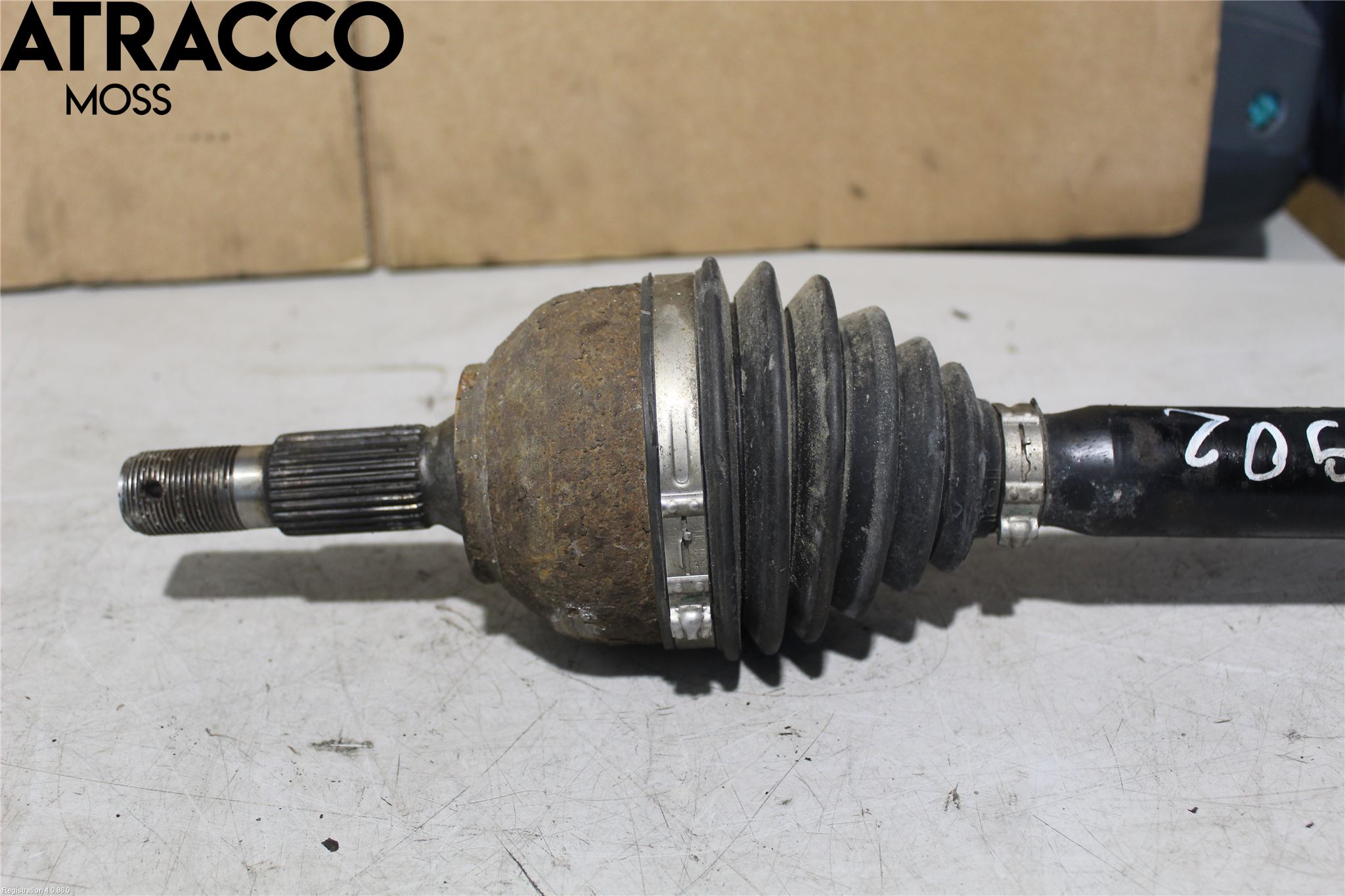 Peugeot 508 11-18 Drivaksel Foran Kompl Venstre