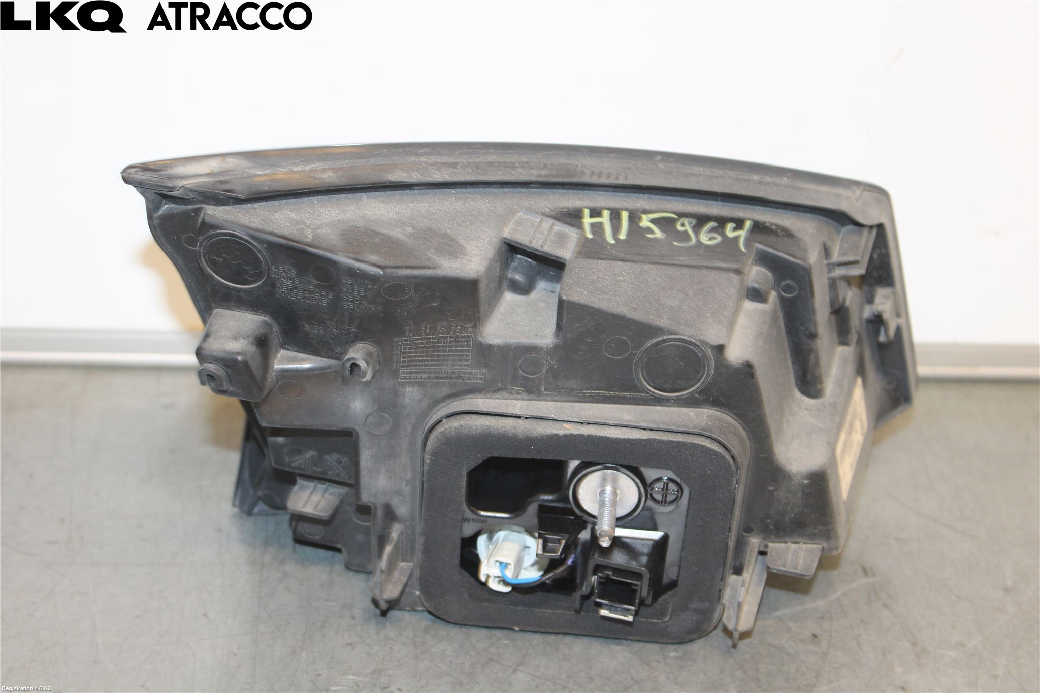 Peugeot 5008 17-24 Baklykt Høyre  På Luke(Indre)