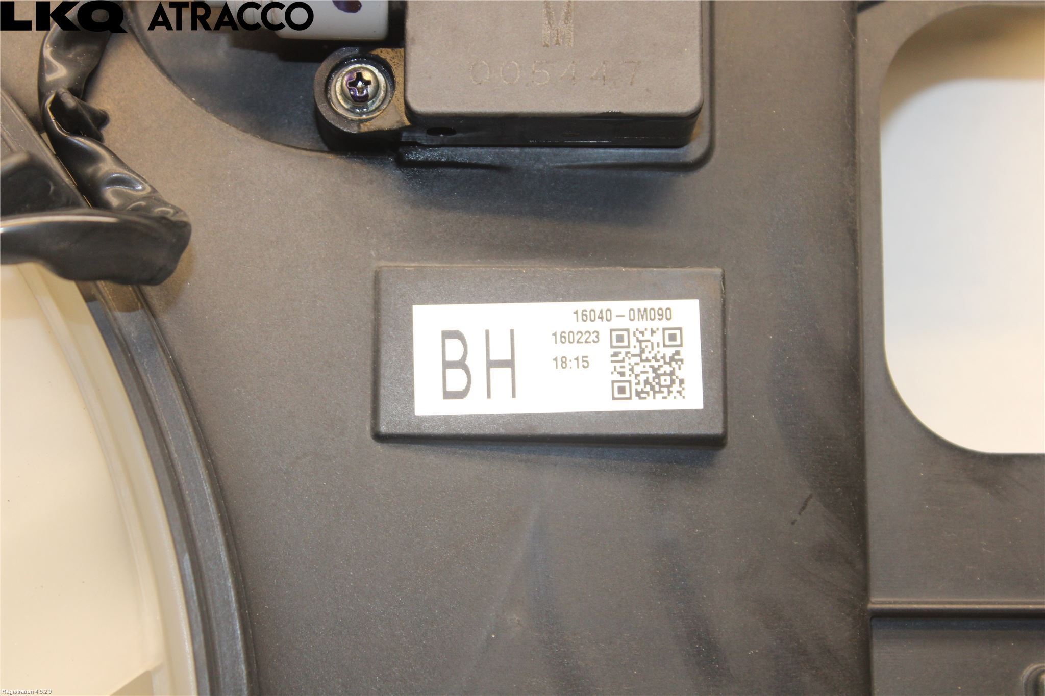 Toyota YARIS XP130 15-20 Kjølevifte Elektrisk