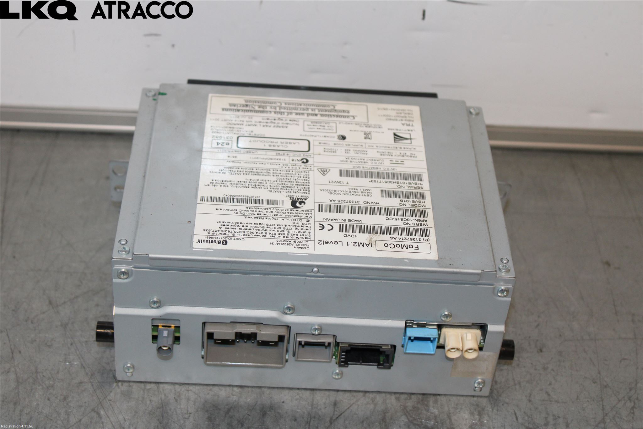 Volvo V60 14-18 Stereo Radio