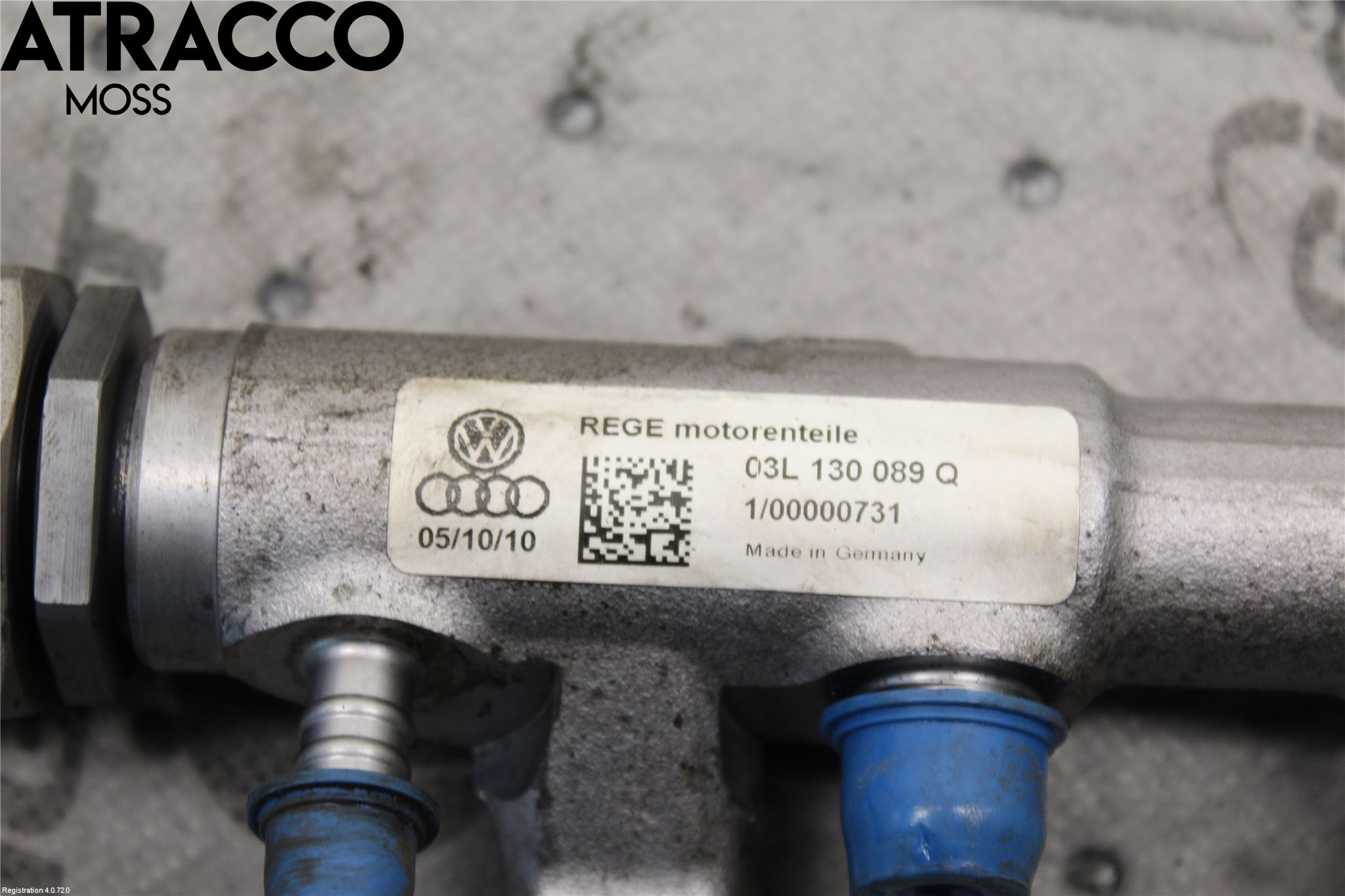 Audi Q5 09-16 Inj. Fuelrail