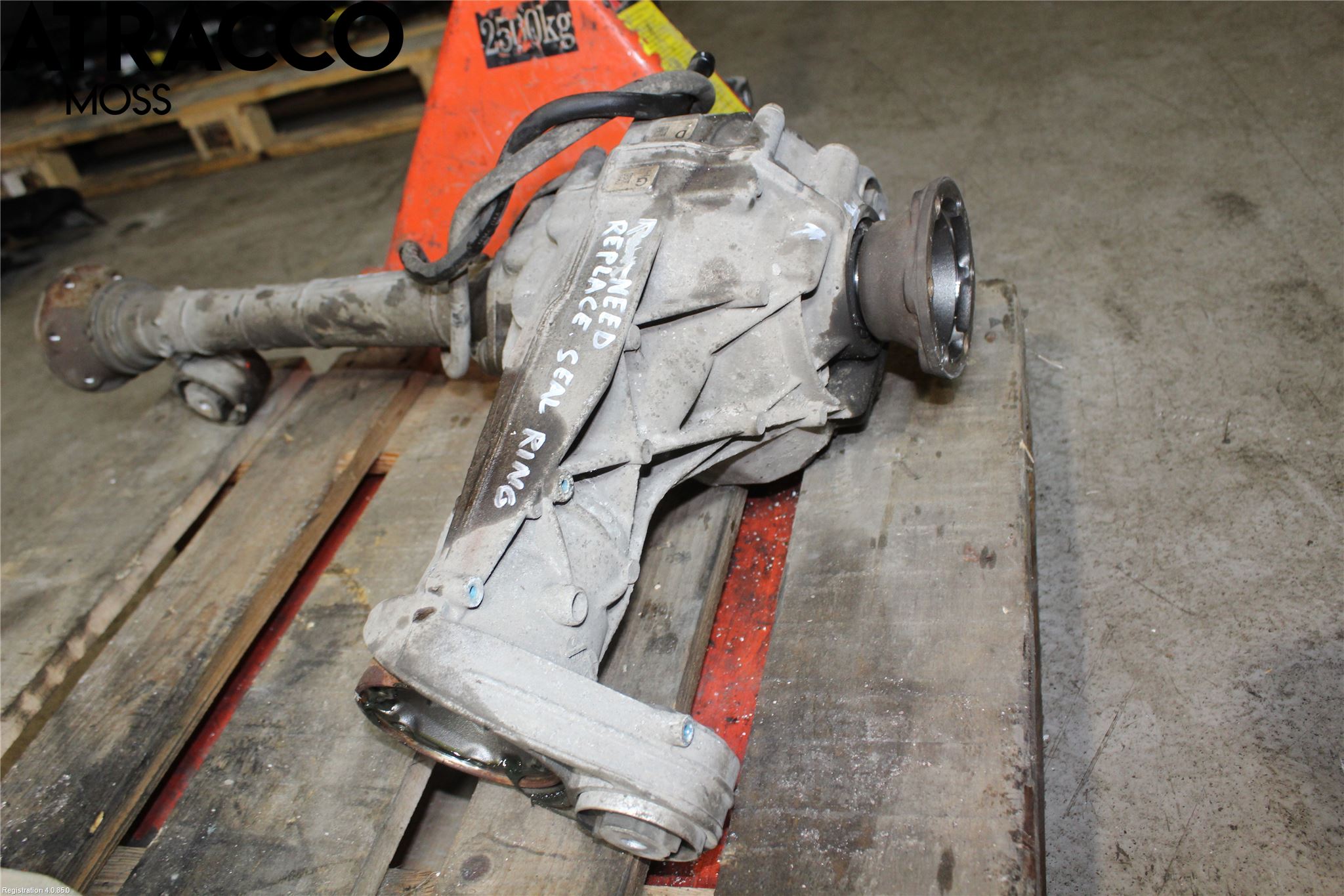 Porsche CAYENNE 03- Kardang Foran