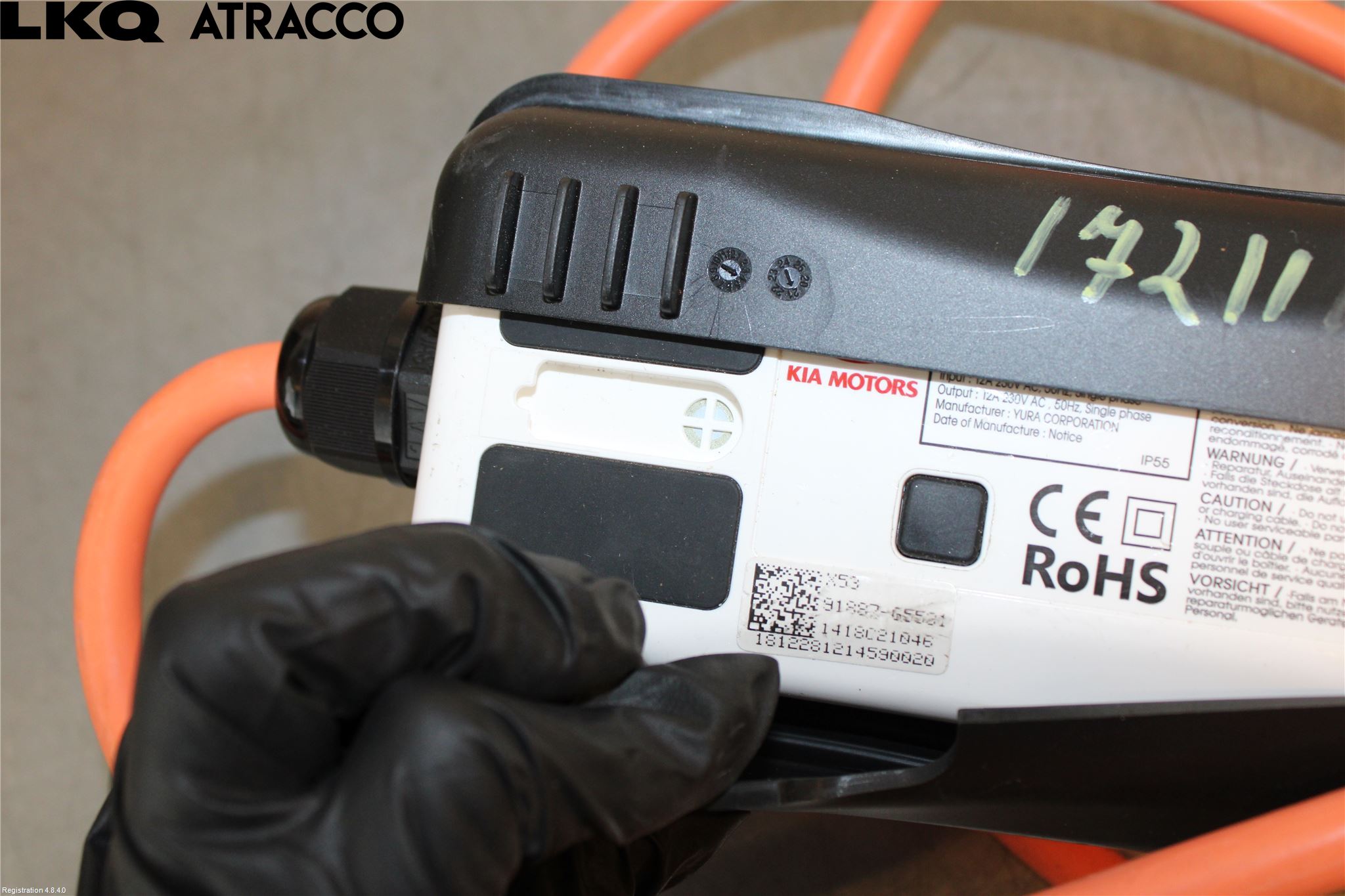 Kia NIRO (DE) 17-22 Laddkabel Elbil