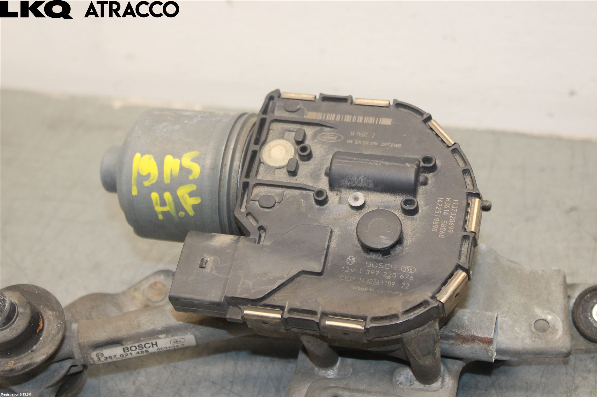 Ford S-MAX 06-15 Viskermotor Frontrute