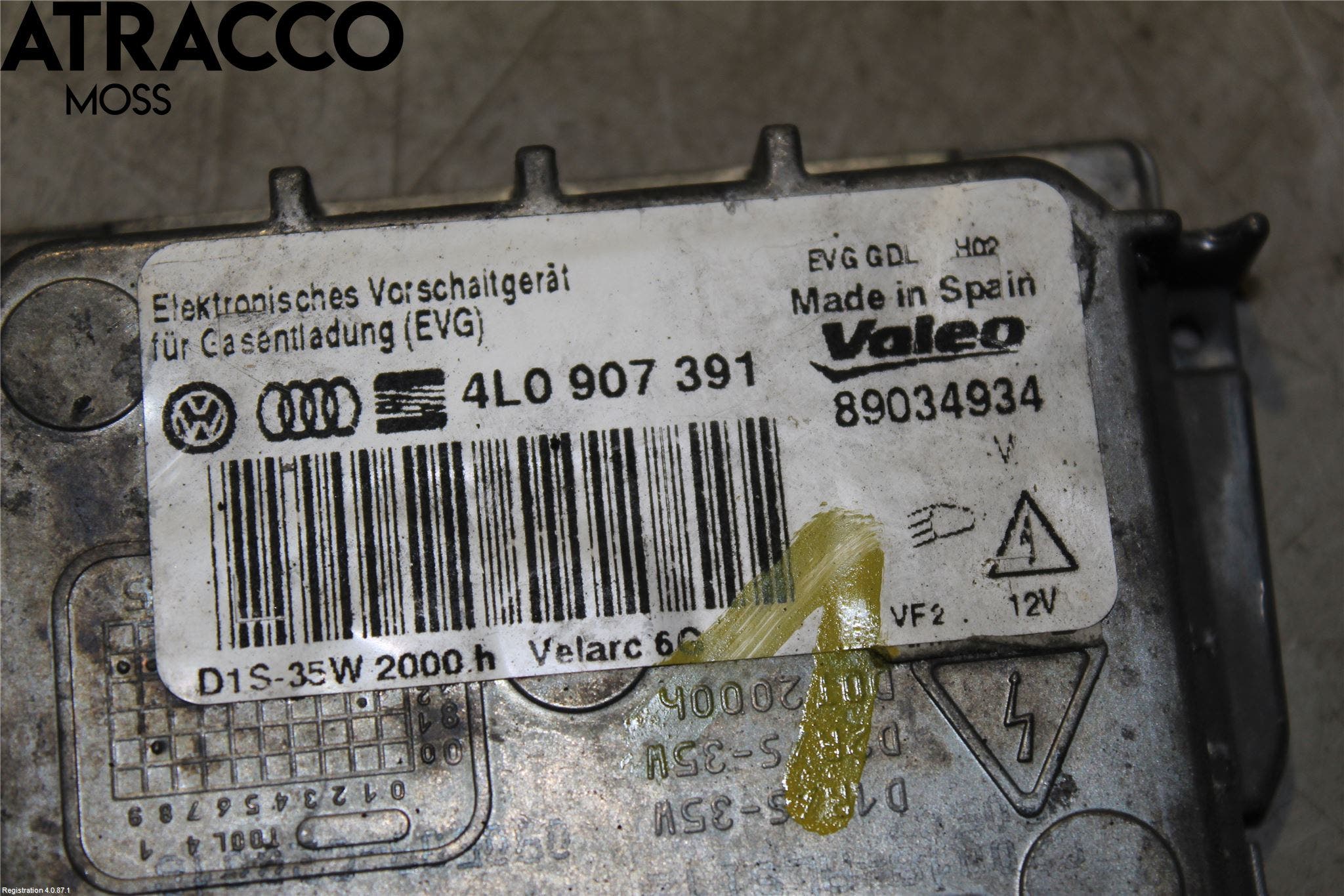 Mazda 6 08-13 Styreenhet Xenon