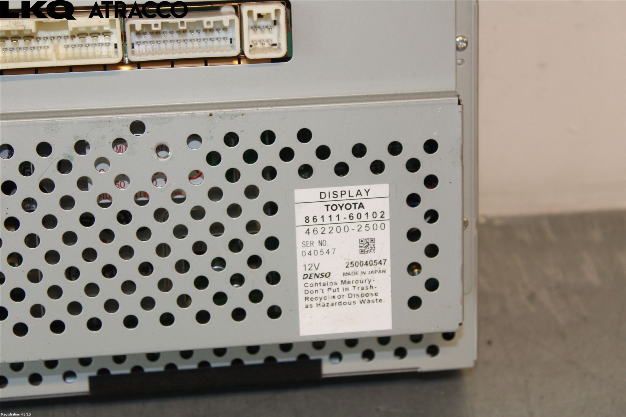 Toyota LANDCRUISER J120 02-09 Multifunktionsdisplay