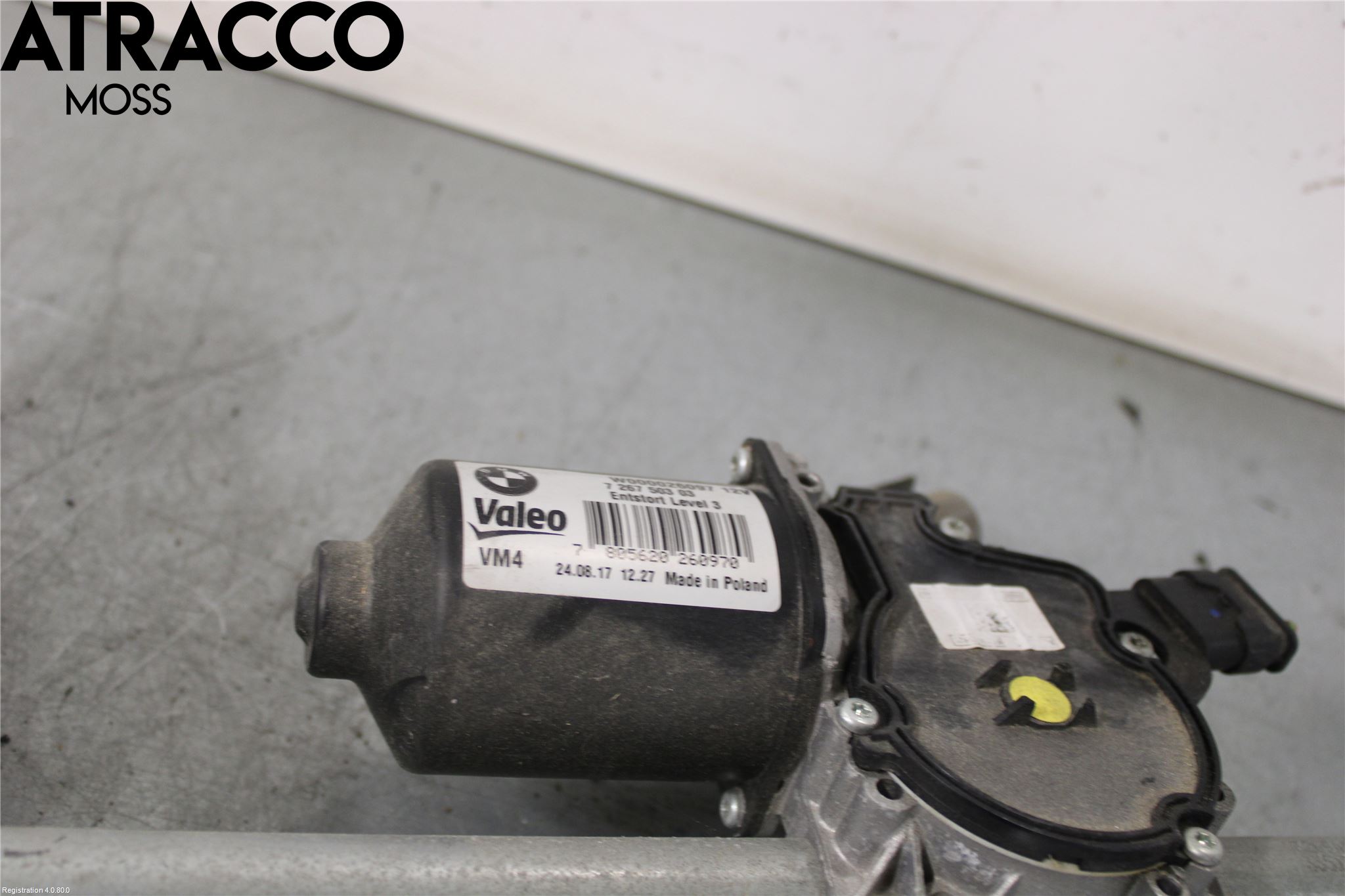 BMW 4 F32/F33/F82/F83 13-20 Viskermotor Frontrute