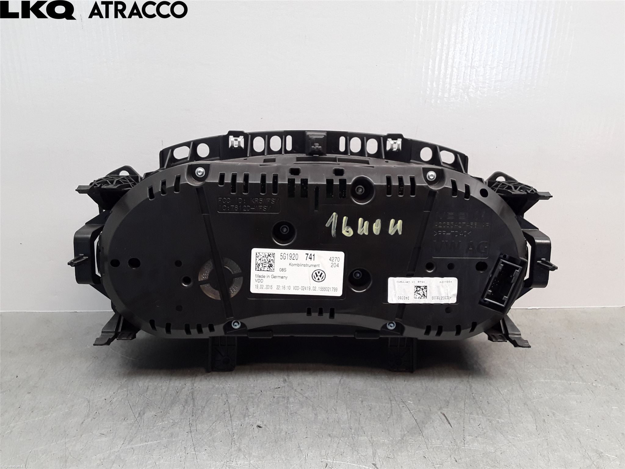 Volkswagen VW GOLF / E-GOLF VII 13-20 Instr Kombinert