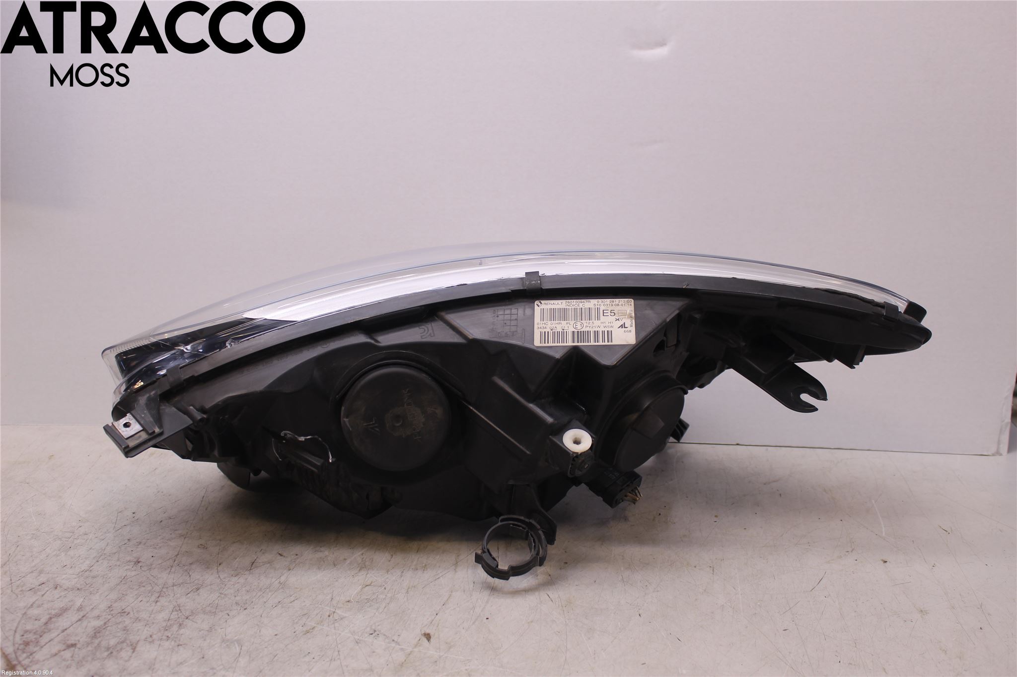 Renault CAPTUR 13-19 Frontlykt Høyre