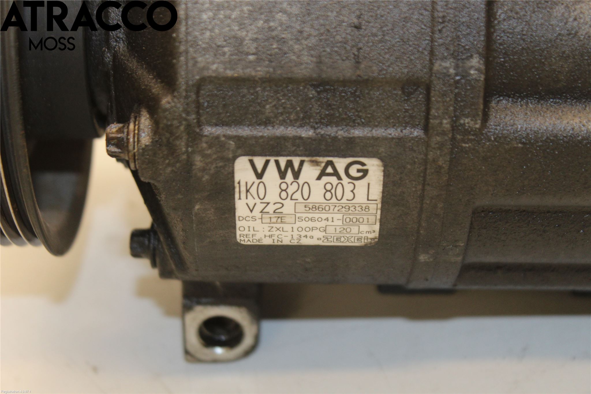 Volkswagen VW JETTA V 06-10 Varme Ac Kompressor