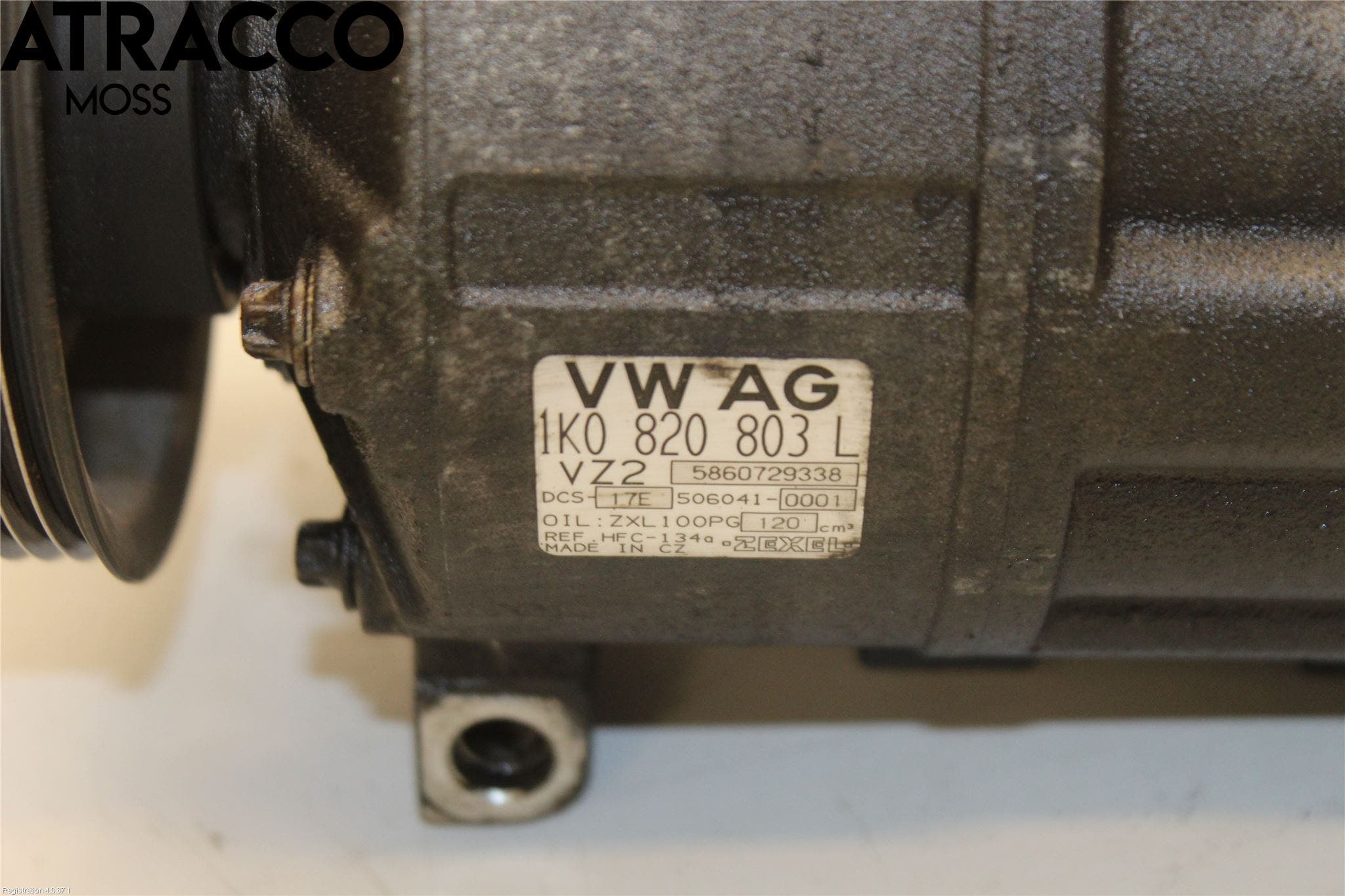 Volkswagen VW JETTA V 06-10 Varme Ac Kompressor