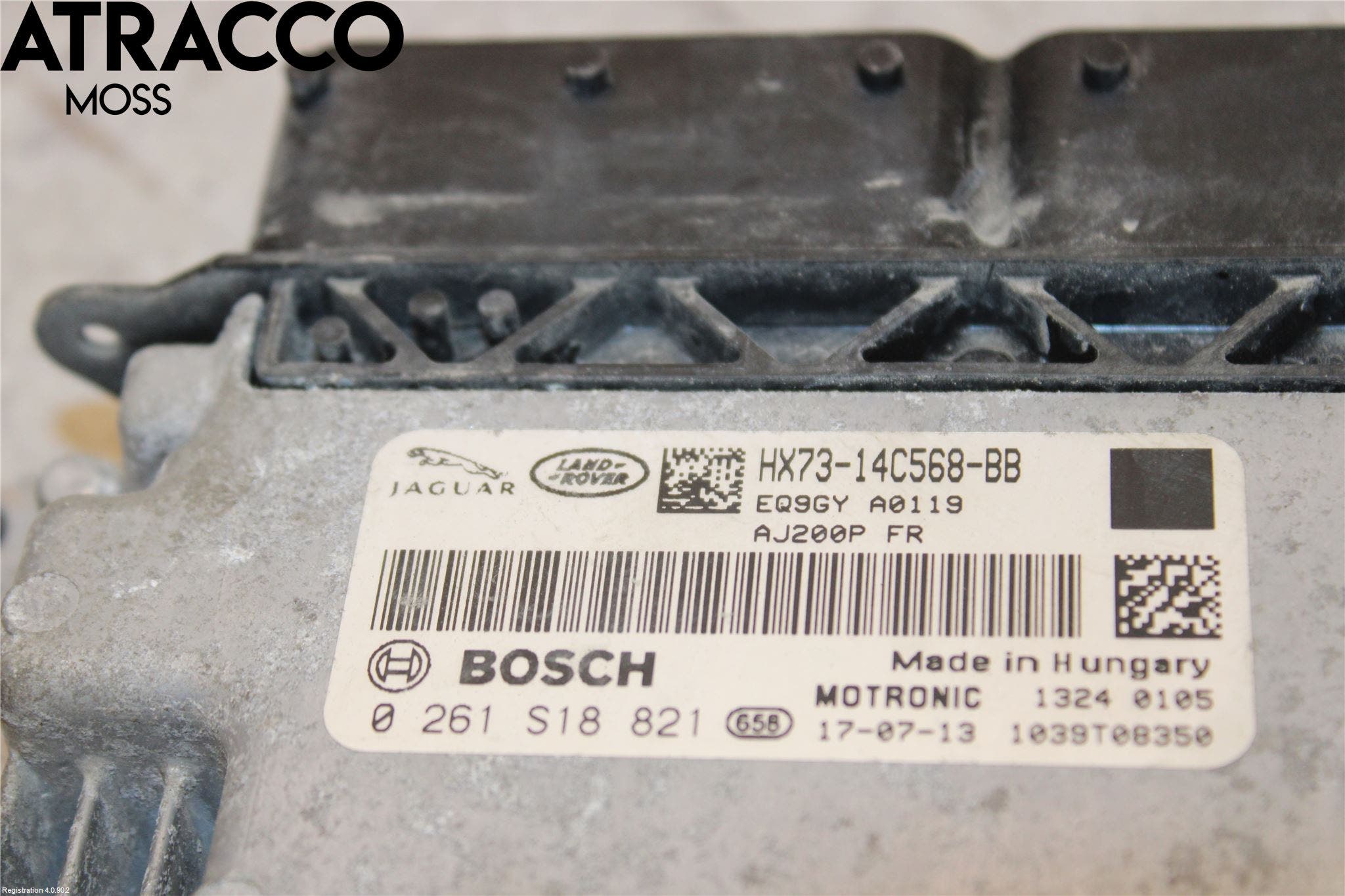 Jaguar F-PACE Styreenhet Innsprøytning