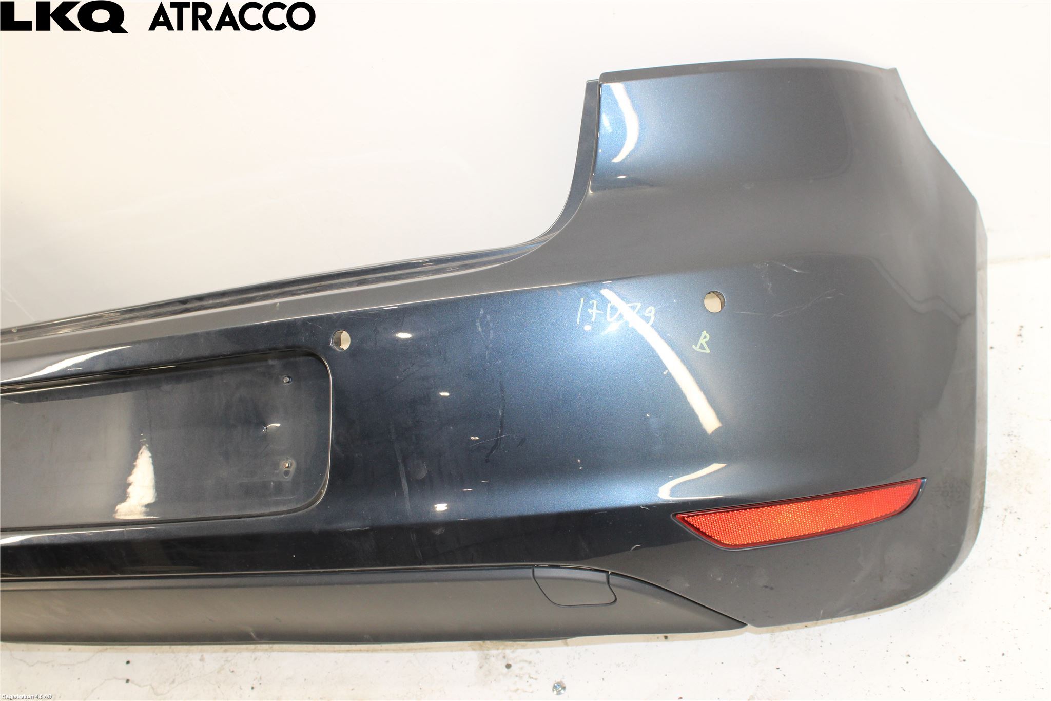 Volkswagen VW GOLF VI 09-13 Støtfanger Bak