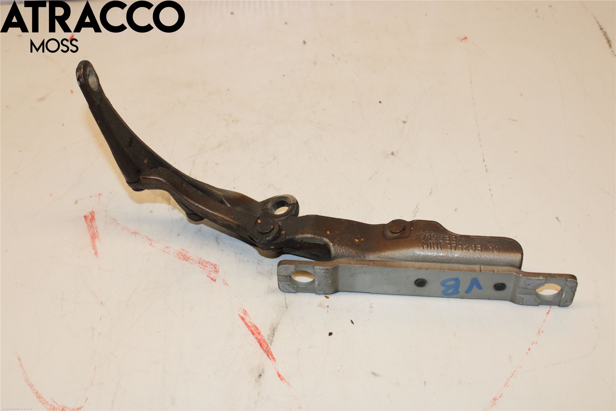 Mini COUPE R56 05-14 Bakluke Hengsel Venstre