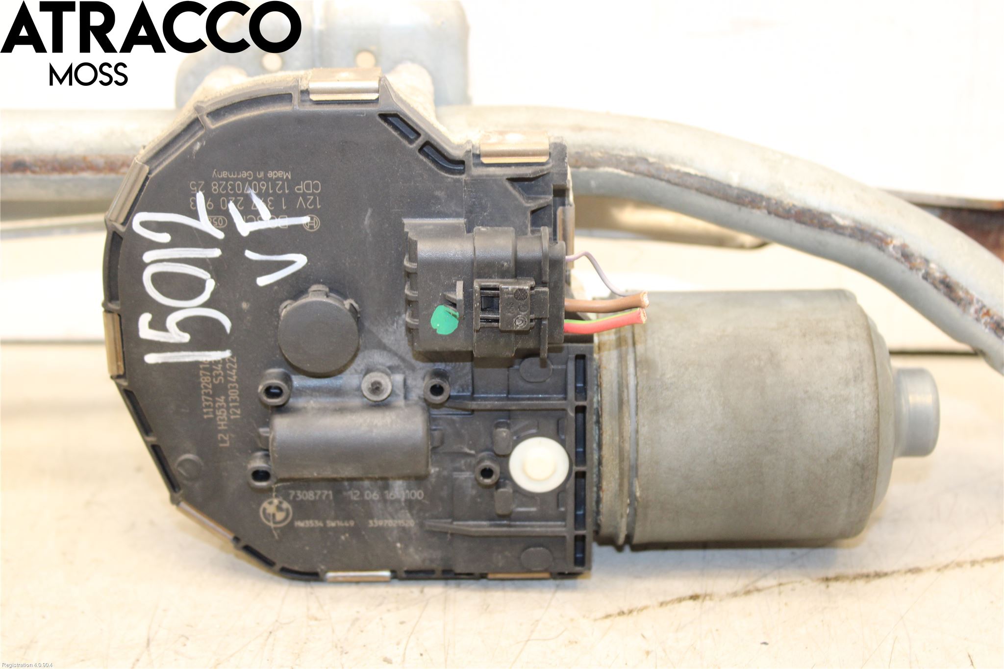 BMW 7 F01/02/03/04 09-15 Viskermotor Frontrute