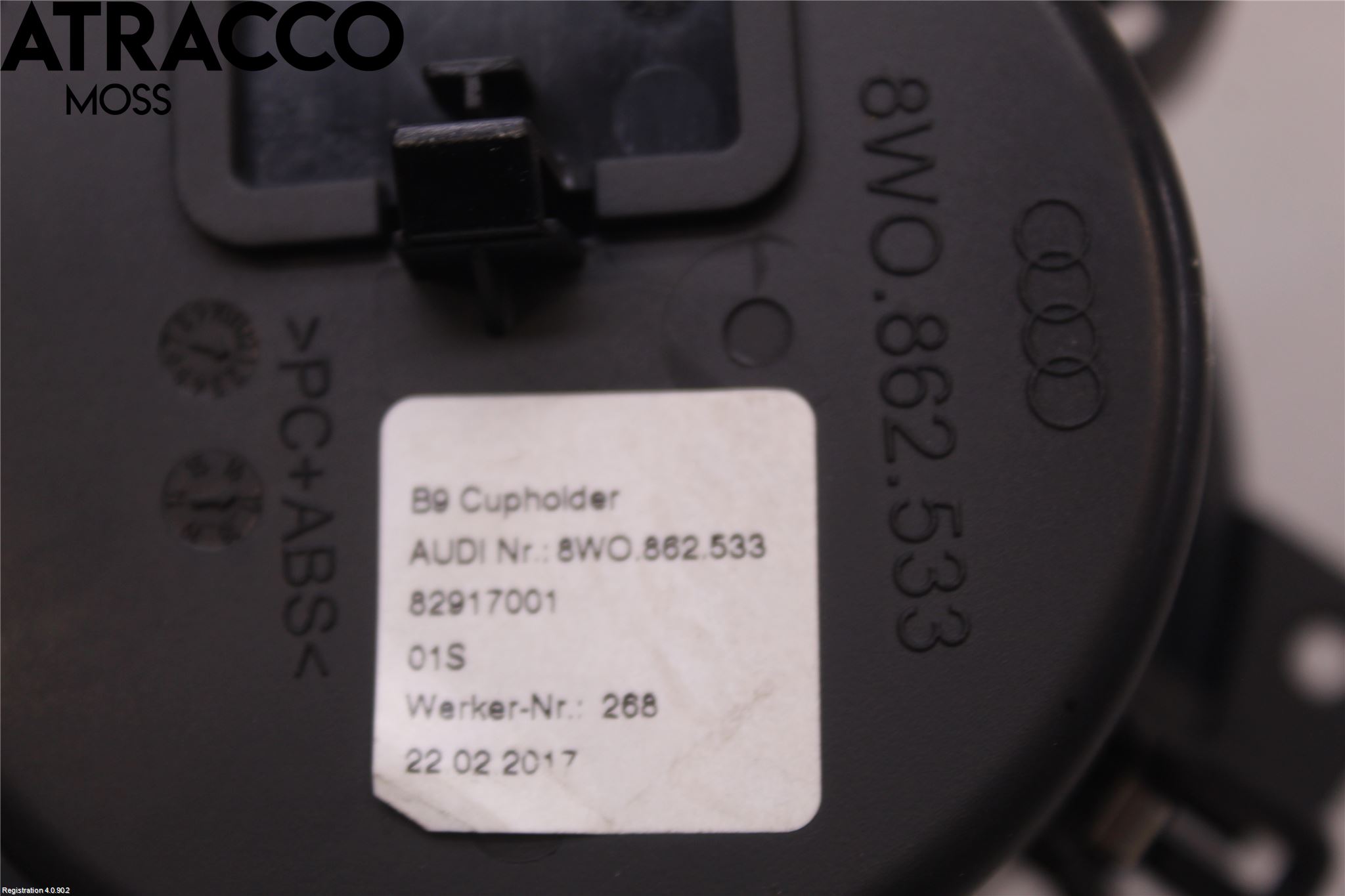 Audi A4 12-15 Innr Koppholder