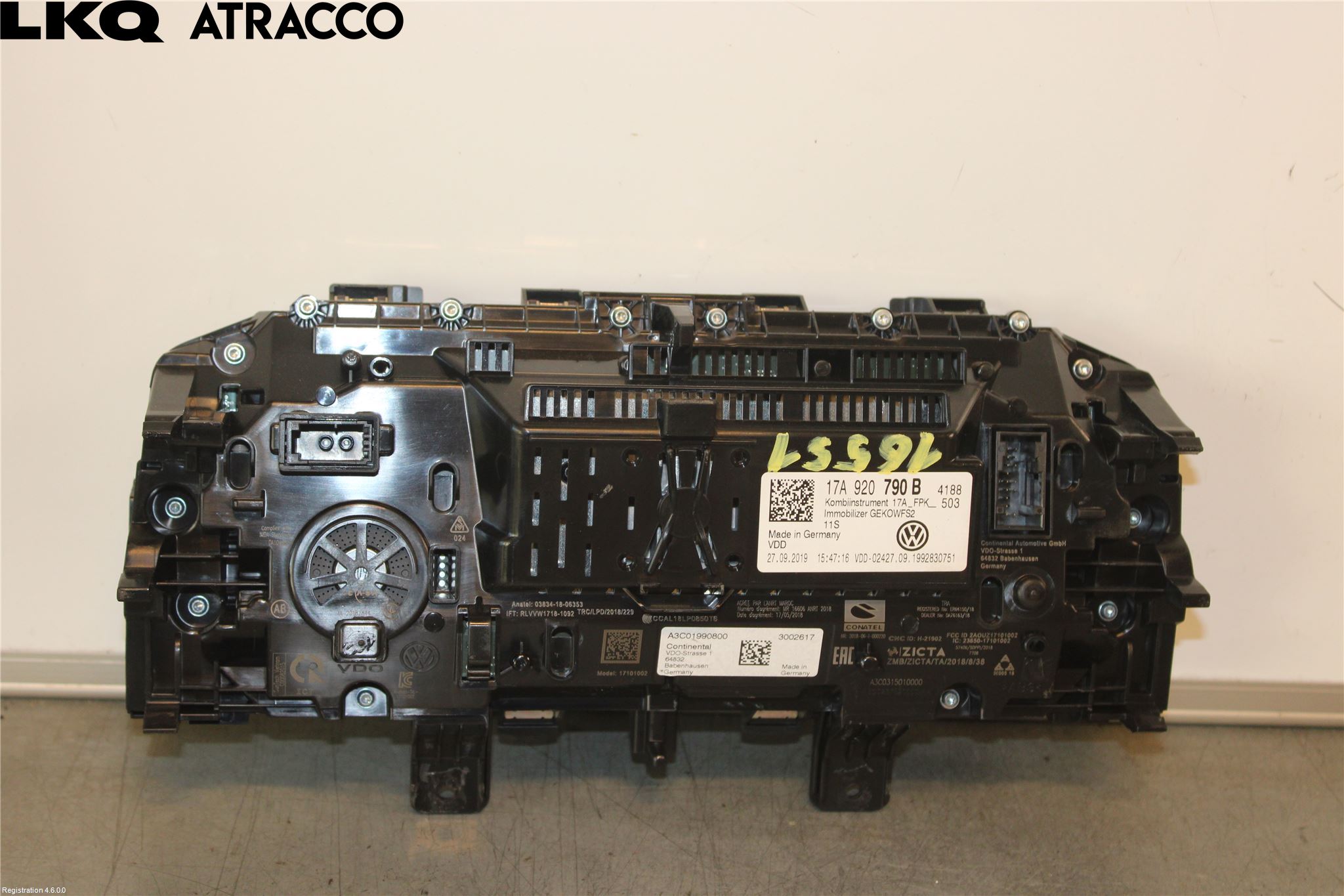 Volkswagen VW T-ROC 18- Instr Kombinert