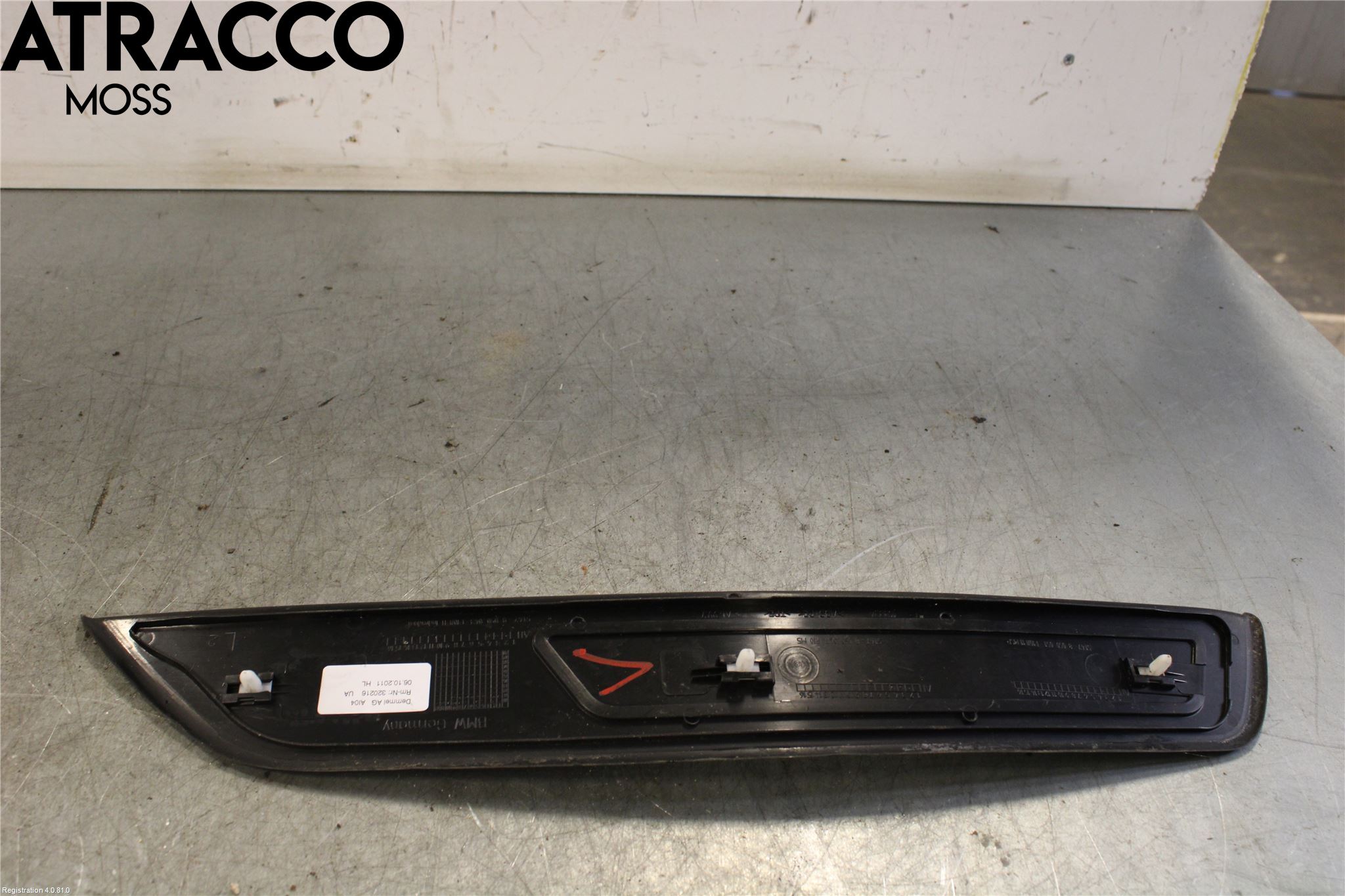BMW 5 F10/F11/F18 09-17 Innr Terskel Innstigning