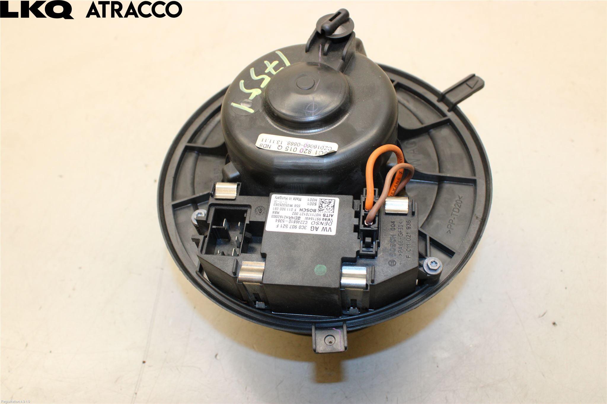 Skoda OCTAVIA (1Z) 05-13 Varmeapparat Viftemotor