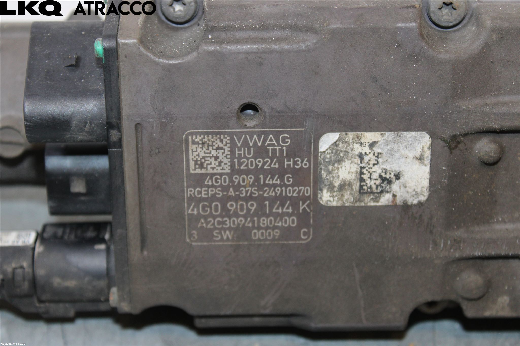 Audi A7/S7 4G 11-17 Servo Snekke - Tannstang