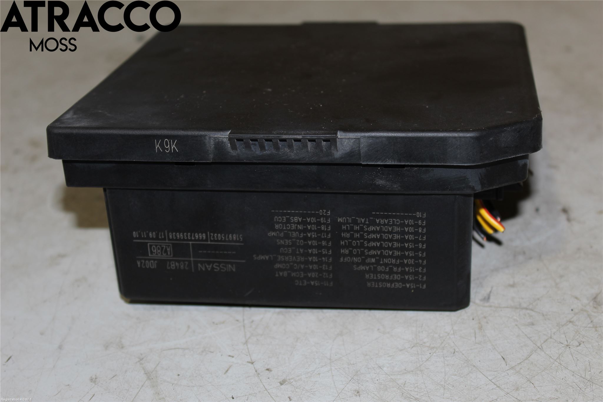 Nissan QASHQAI 10-14 Sikringsboks - Elsentral